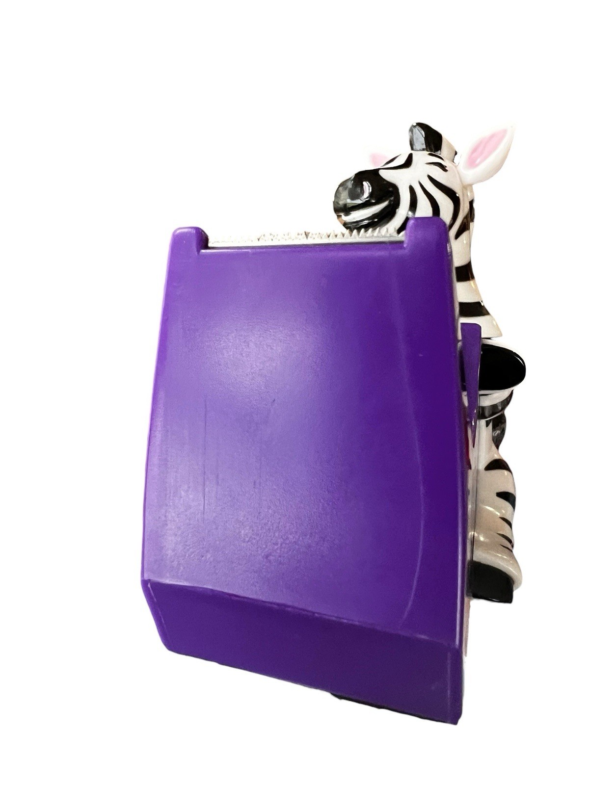 Pharmaceutical Drug Rep Promo Zebra Tape Dispenser Collectible Advertising