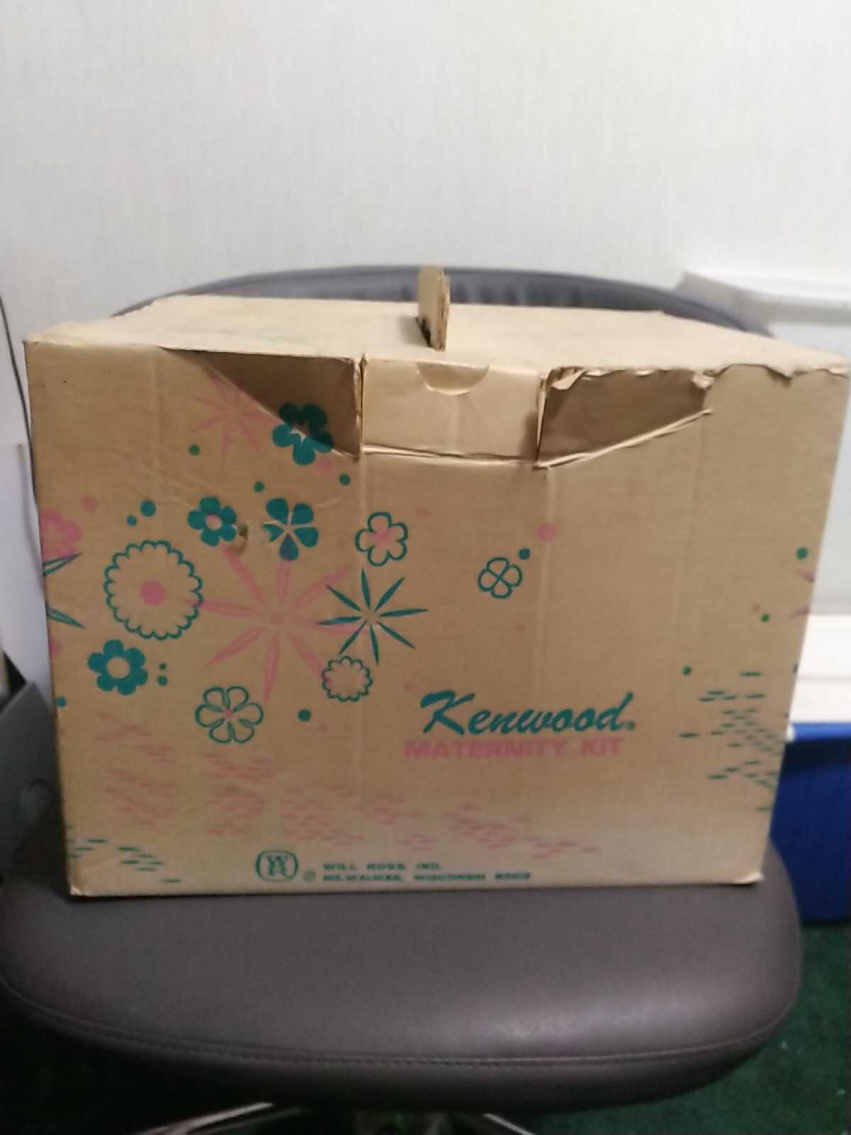 Vintage, 1970s, Kenwood Maternity Kit Box, Will Ross Inc