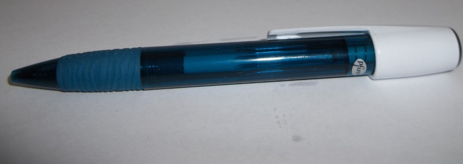 Relpax Eletriptan Promotional Plastic Pen – Rubber Grip Large Clip Pharma