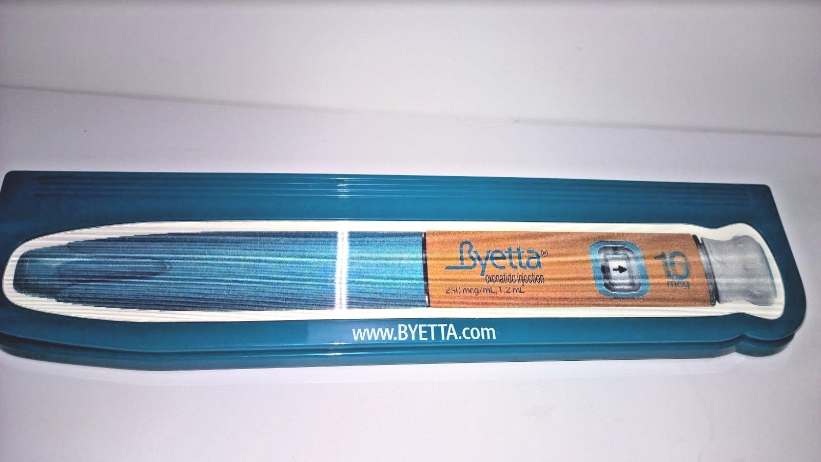 Byetta Drug Rep holographic MAGNET clip pharmaceutical collector memorabilia NEW