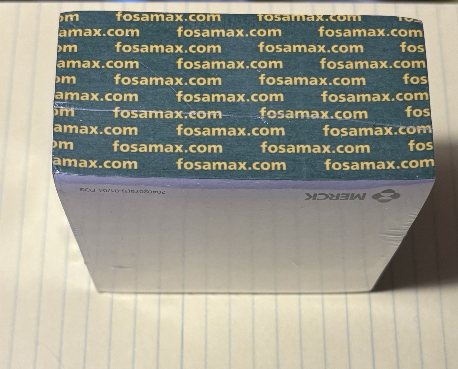 Drug Rep Pad – Vintage Fosamax Merck NEW Desk Pad – Note Pad