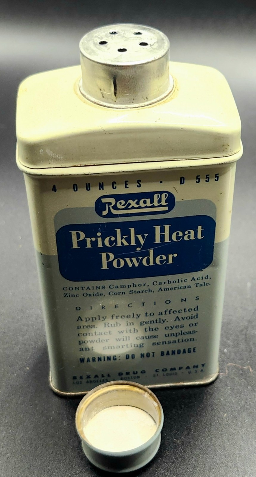 *LOOK* Antique Powder & Medicine Tins – Great Bathroom Decor or WW2 Re-Enactors