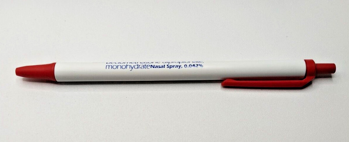 VANCENASE AQ Pharmaceutical Drug Rep Pen Vintage Retro Rare