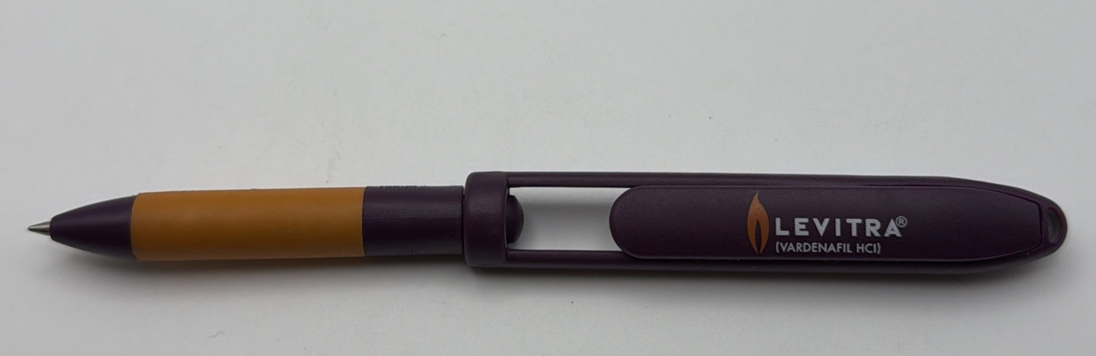 LEVITRA Plastic Pop Up Pen – Pharmaceutical Advertising Pen – Doesn’t Work
