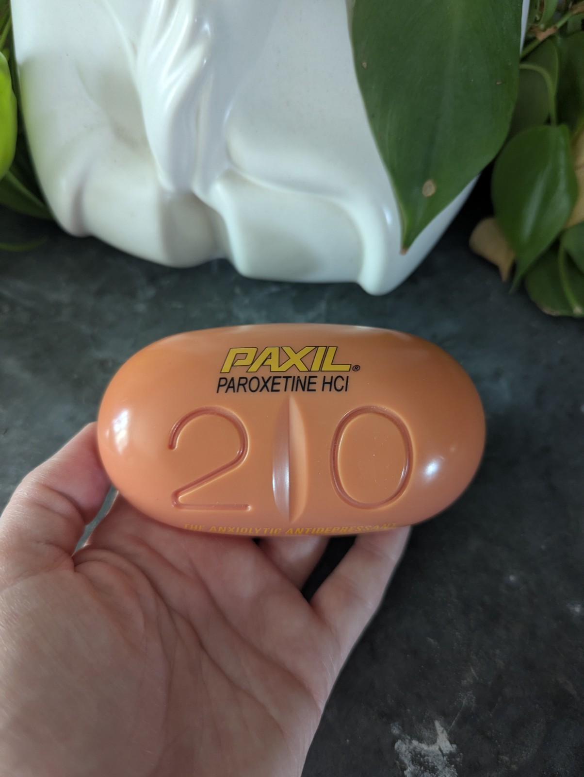 2000s Y2K Paxil Pill Refrigerator Magnet Memo Clip Drug Rep Promo