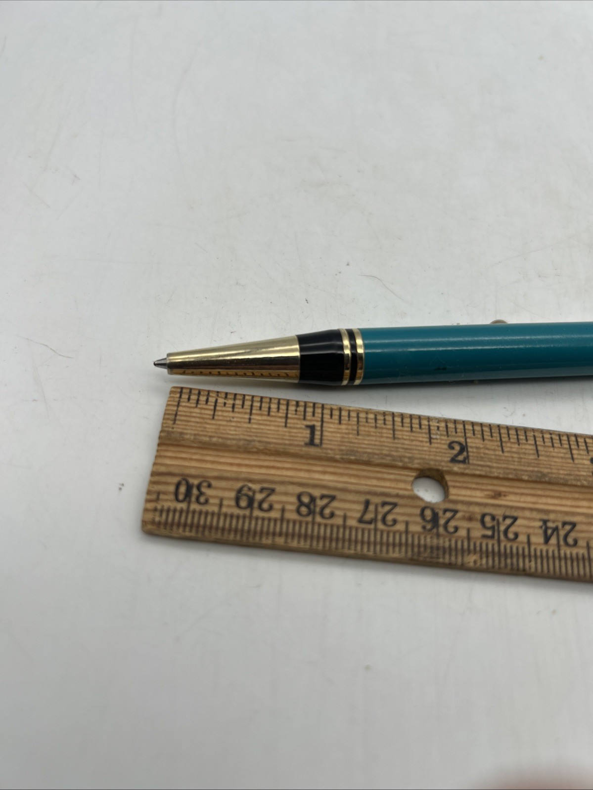Diflucan Metallic Teal Metal PEN Drug Rep Pharmaceutical Promo Advertising Works