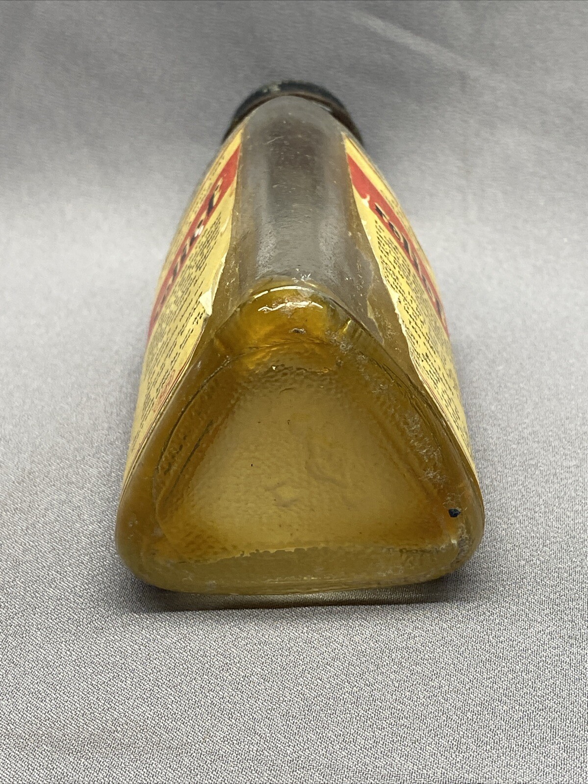VINTAGE RESPAMOL PHARMACY MEDICINE GLASS BOTTLE 5.25″ NORWICH NEW YORK