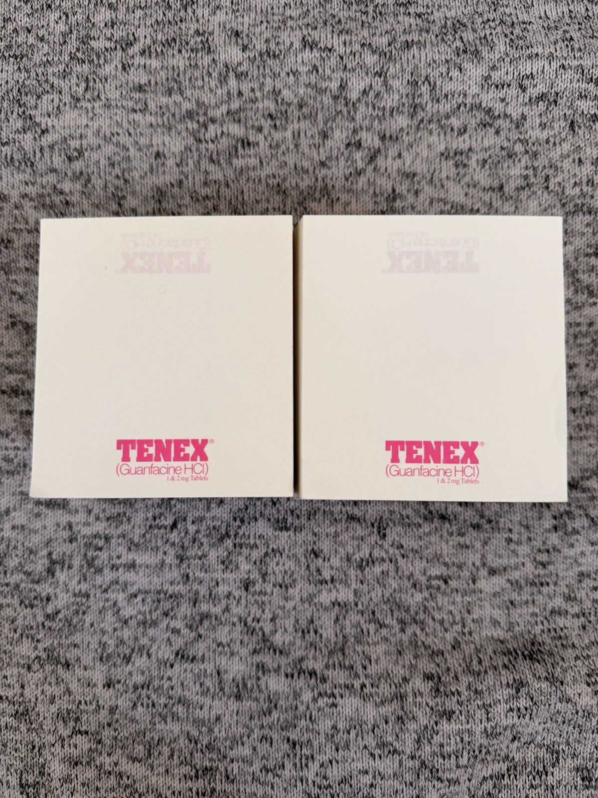 RARE Discontinued pharmaceutical Drug Rep Advertising Promotional Tenex Post It