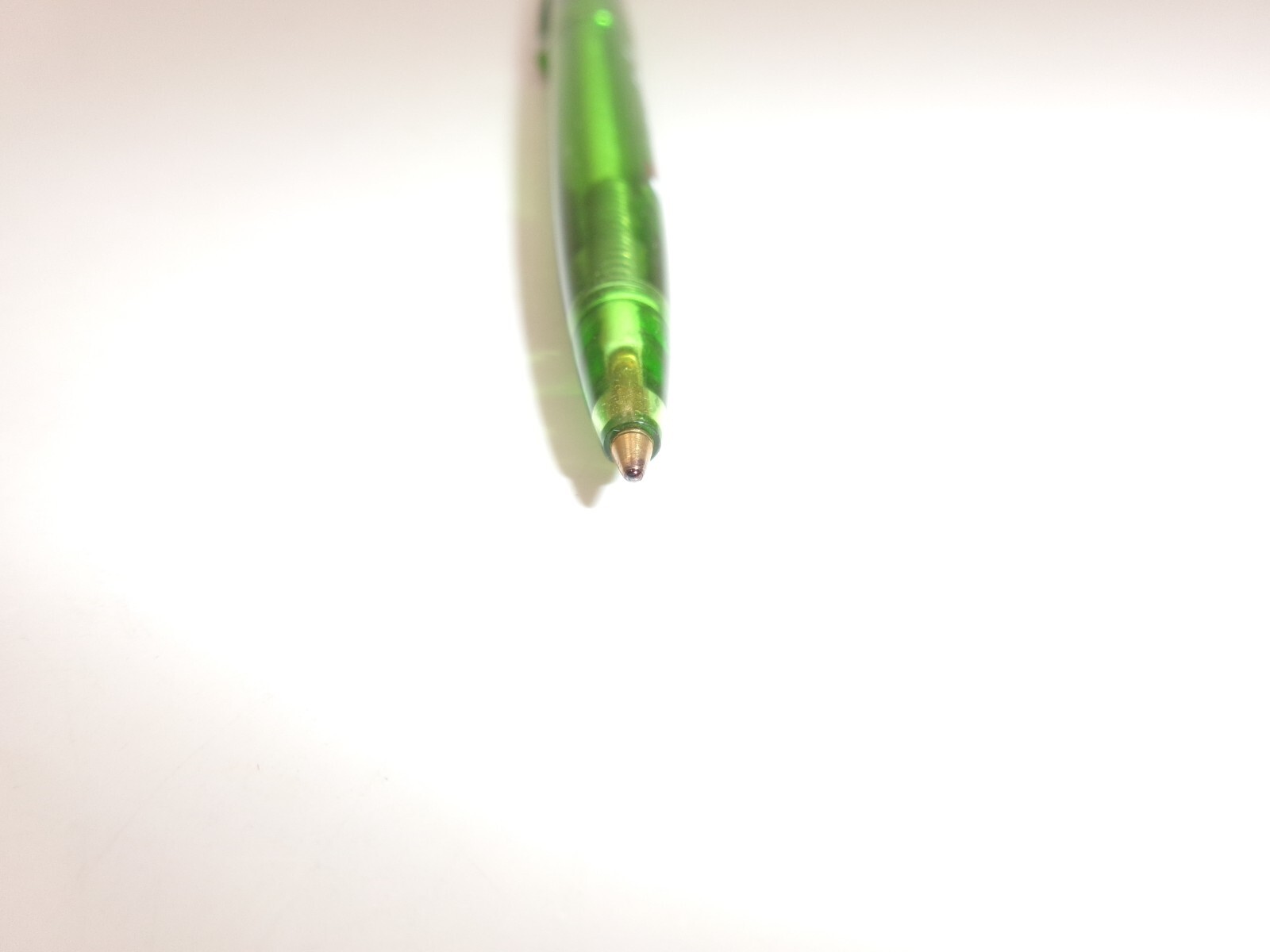 Avandia Pharmaceutical Drug Rep Pen Clear Green White Plastic Retractable Works