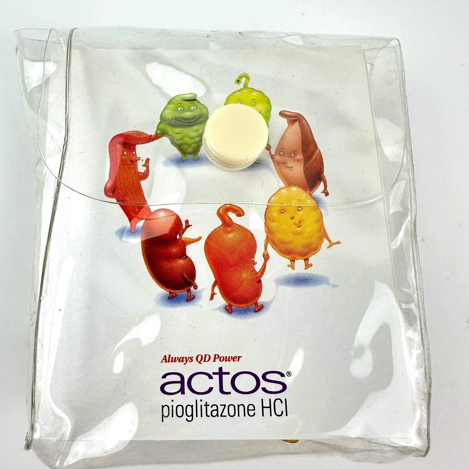 7 Actos MultiColor Paperclips Pharmaceutical Drug Rep New in Package