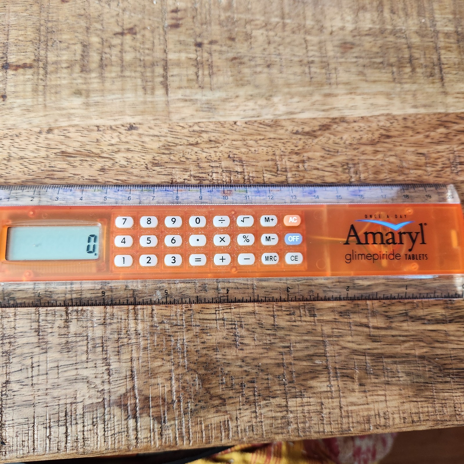 Drug Rep Pens/sticky Notes/ ruler that has calculator