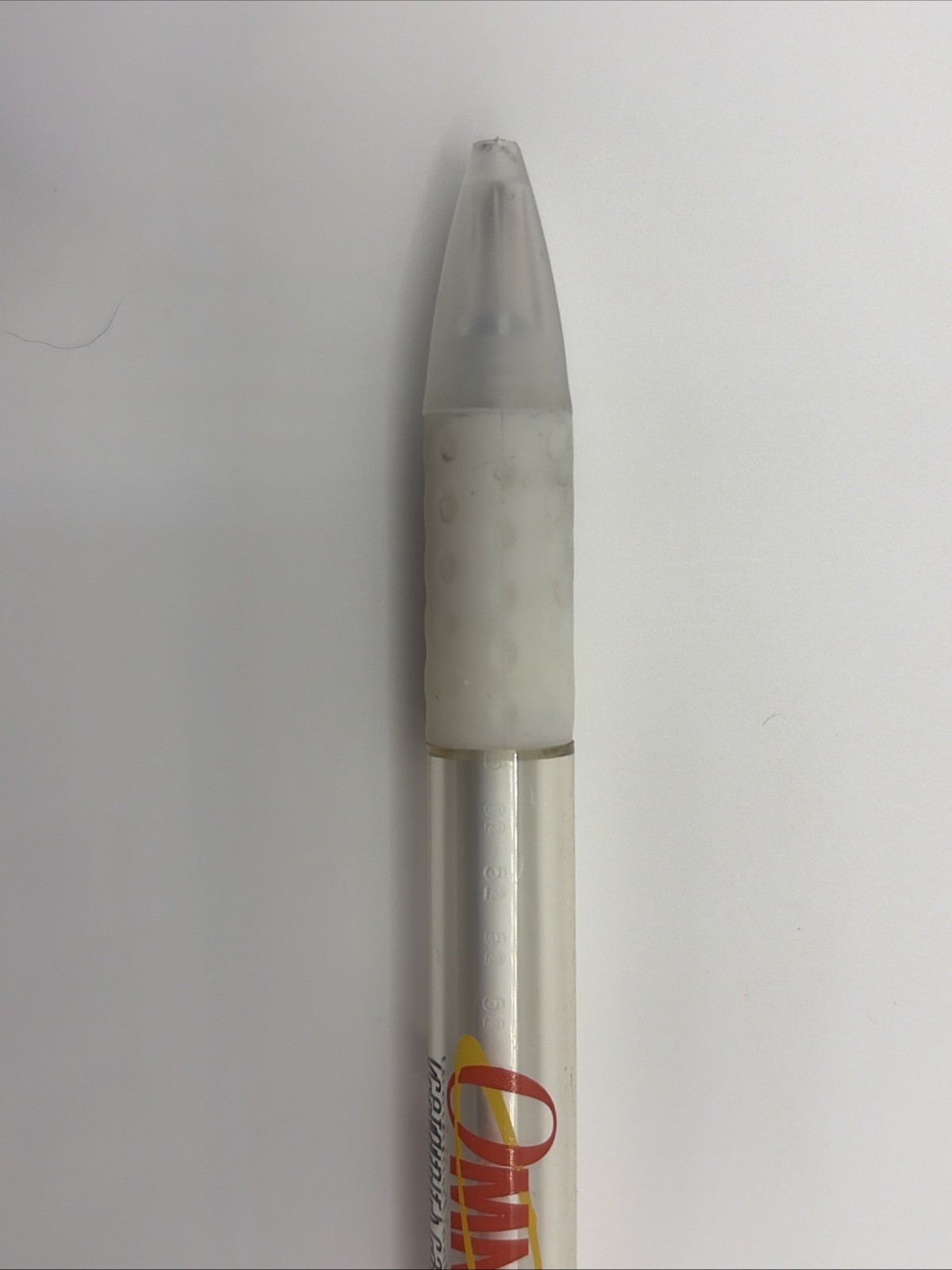 Omnicef Cefdinir Antibiotic Pharma Promo Pen Clear Black Red Tested & Working