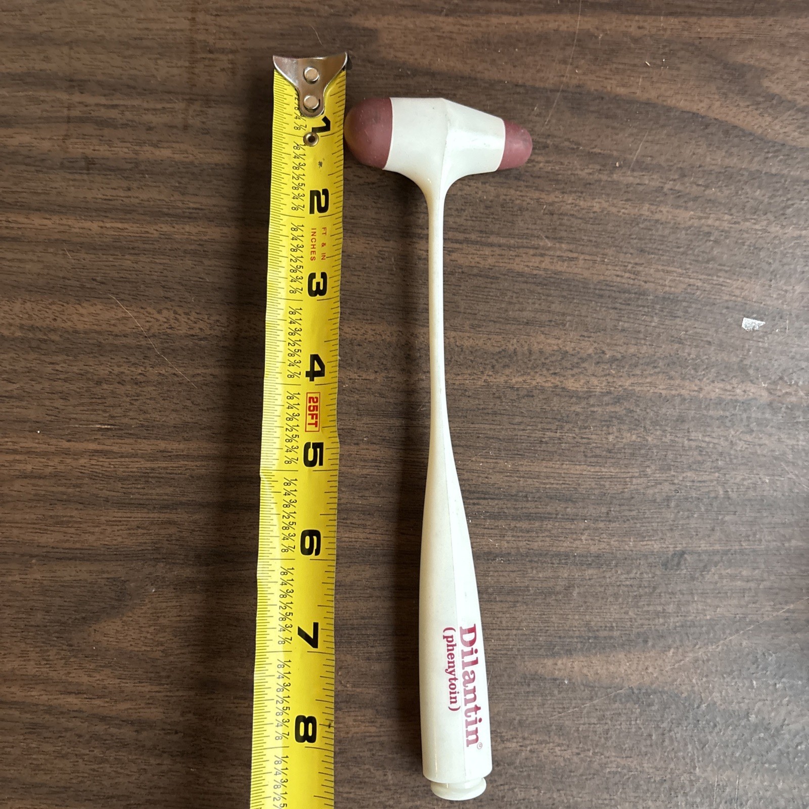 Vintage Parke-Davis Dilantin Pharmaceutical Promotional Reflex Hammer