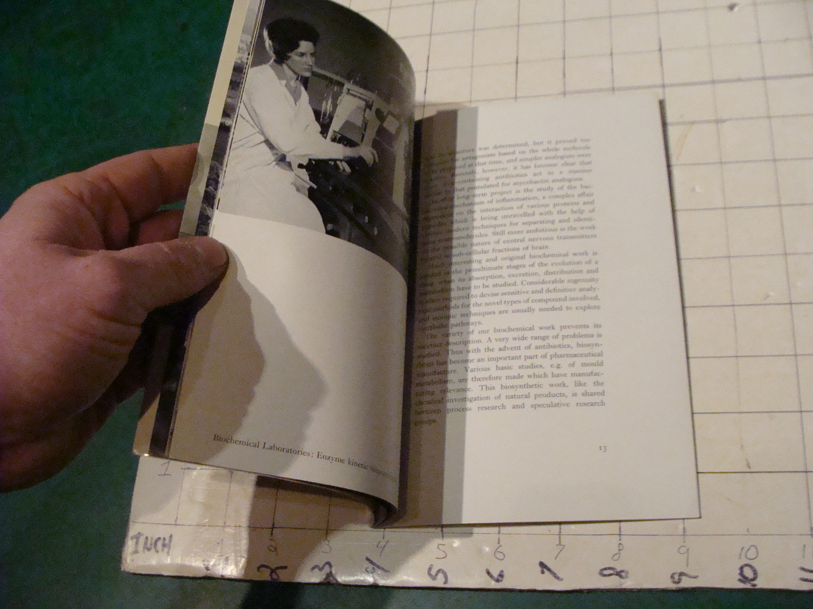 HIGH GRADE Vintage paper: 1966 PHARMACEUTICAL RESEARCH in I.C.I. 24pgs UNUSED