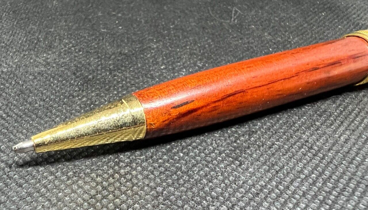 HUMALOG Wood & Metal Medical Drug Rep Pharmaceutical Pen Collectible Advertising
