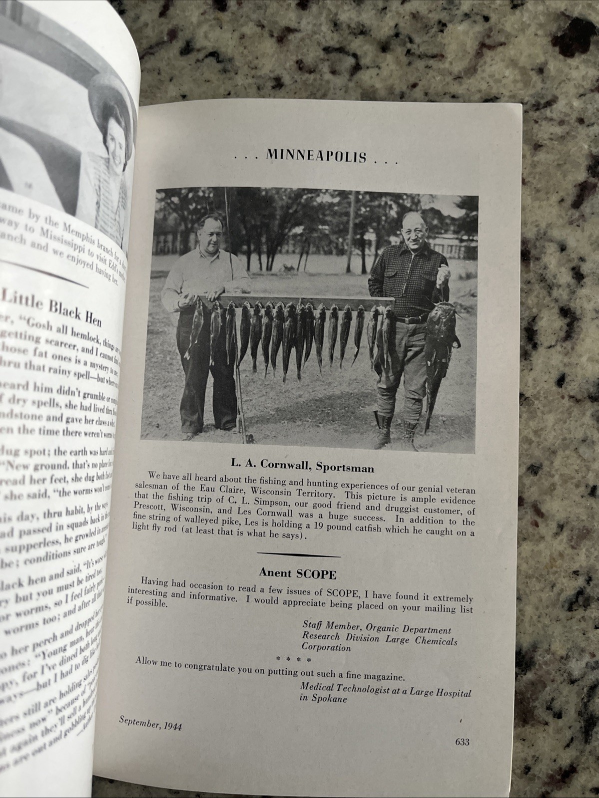 Vintage 1944 WWII Upjohn Pharmaceuticals Employee Magazine Vitamin Store Display