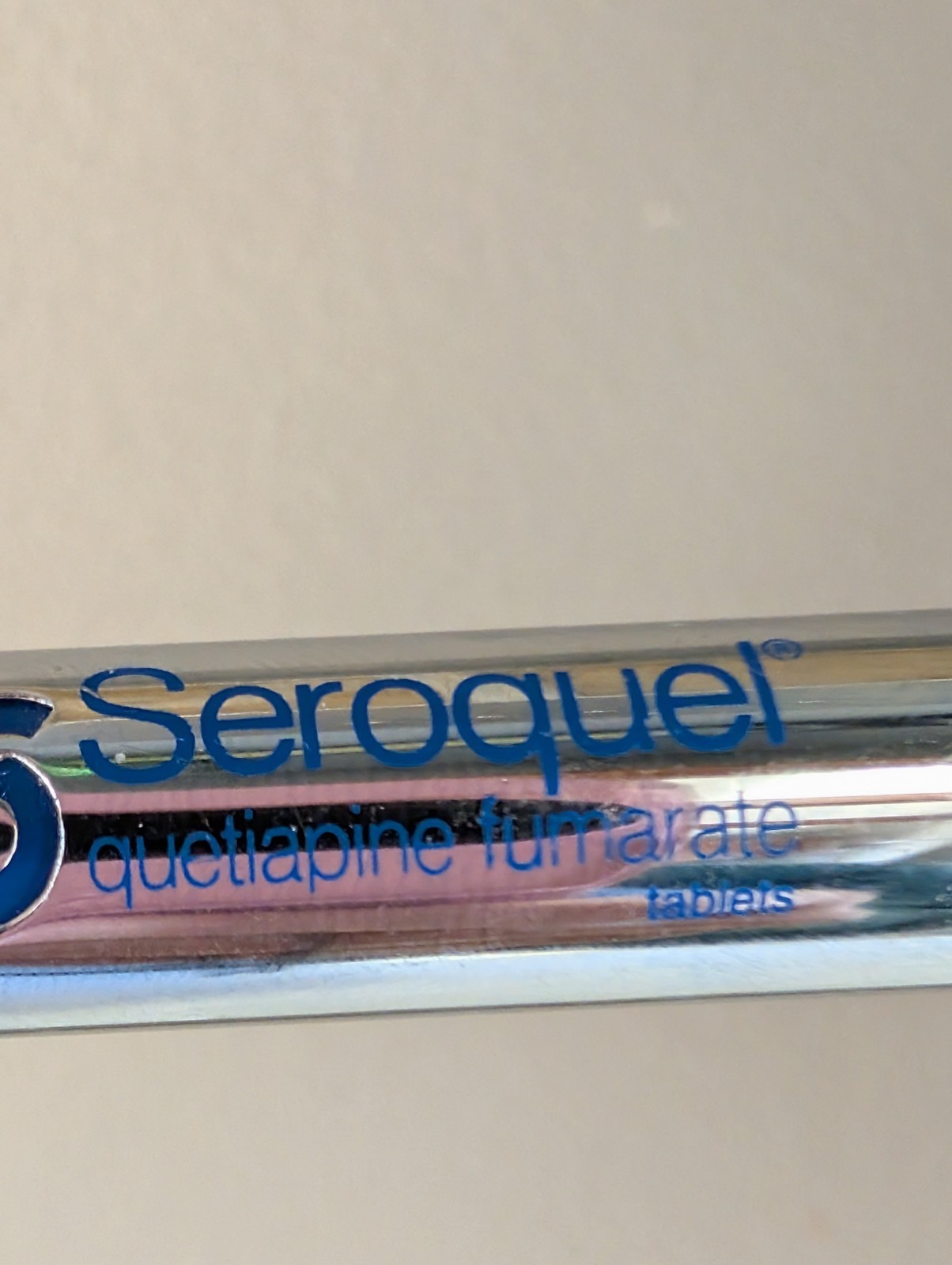 Seroquel Heavy Metal Twist PEN Drug Rep Pharmaceutical Promo Medical Advertising