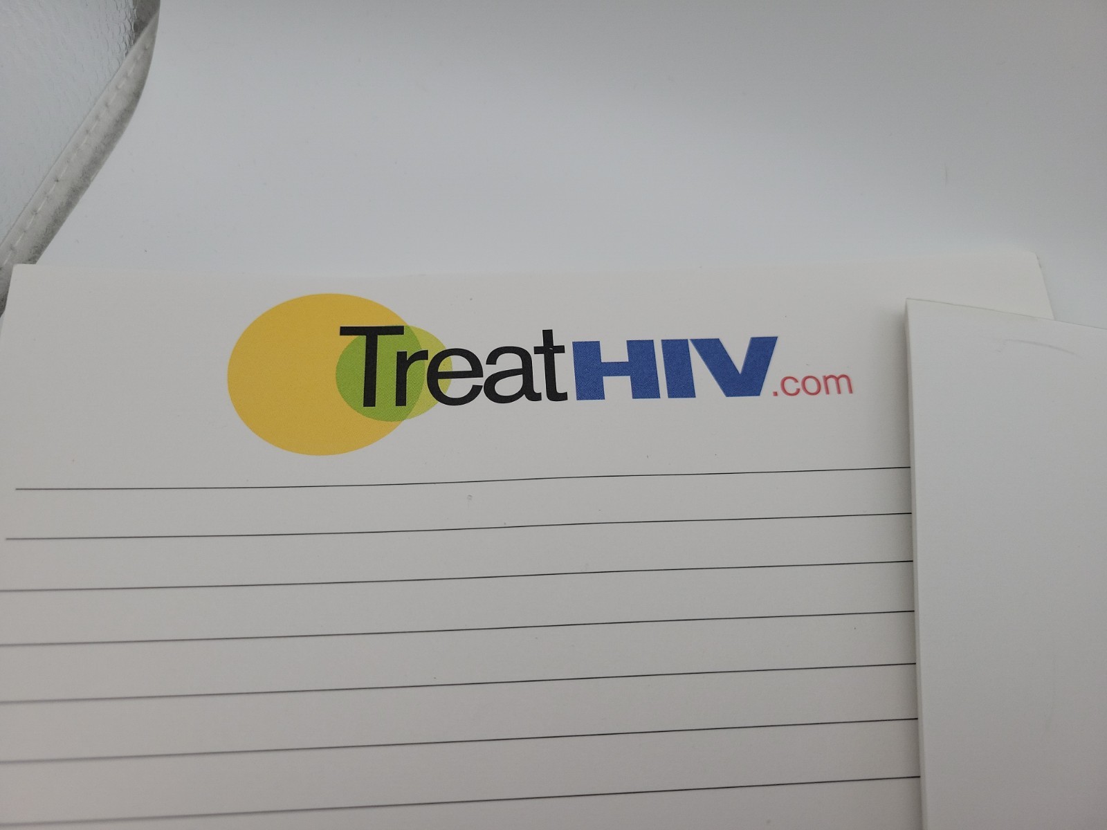 Pharmaceutical Drug Rep Notepad Treat HIV.com Celebrex Gyne-Lotrimin Pharma Swag