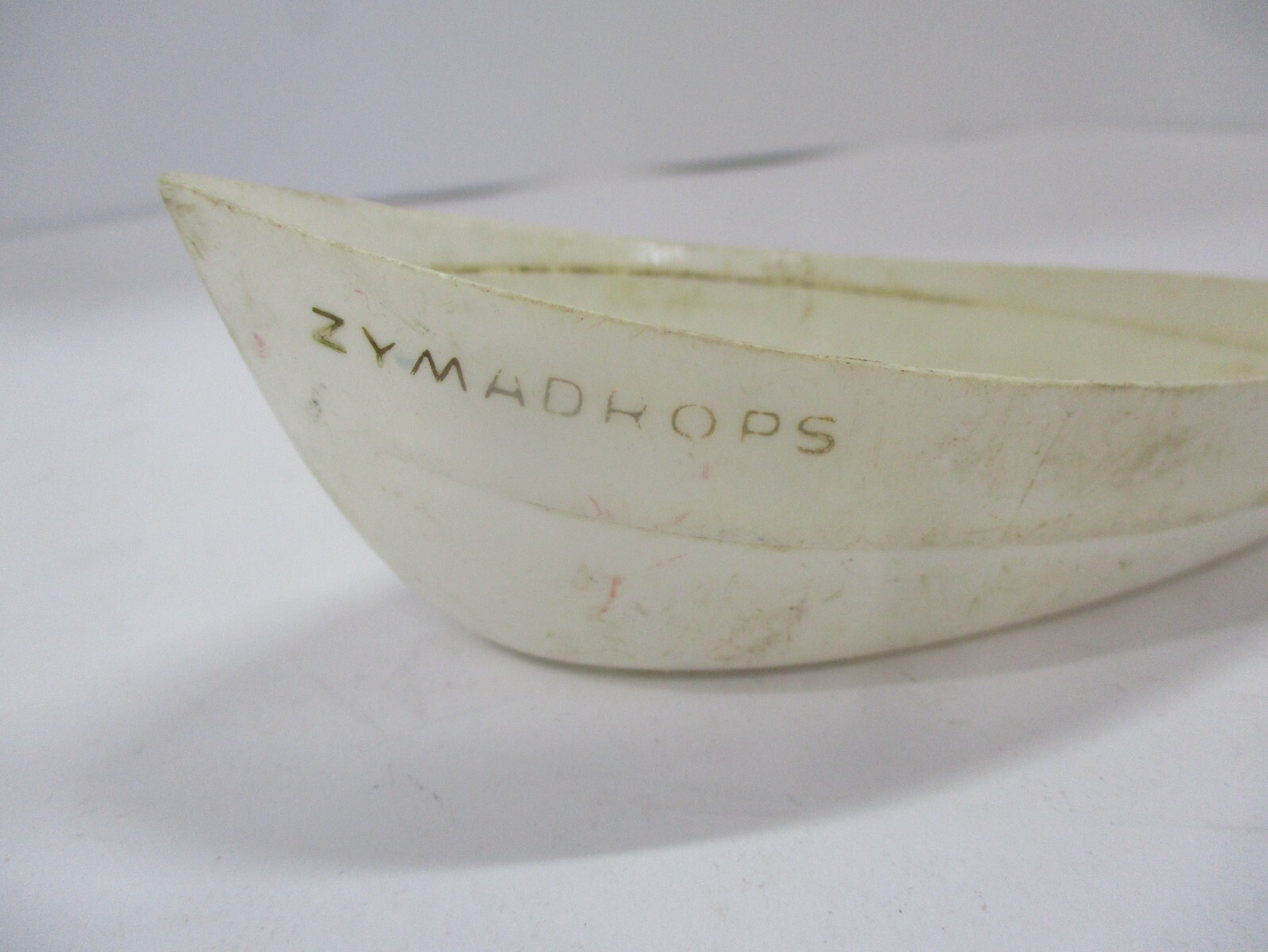 Upjohn Zymadrops Promo Toy Tug Boat Piece • 1953 Vitamin Drops Premium Giveaway