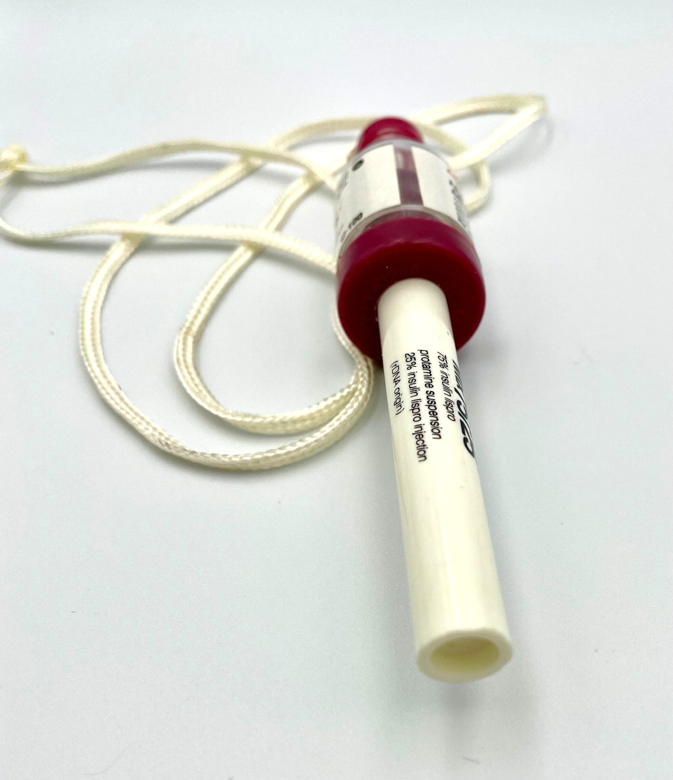 Humalog Lanyard Pen VTG VERY RARE Drug Rep Pharmaceutical Promo Collectible
