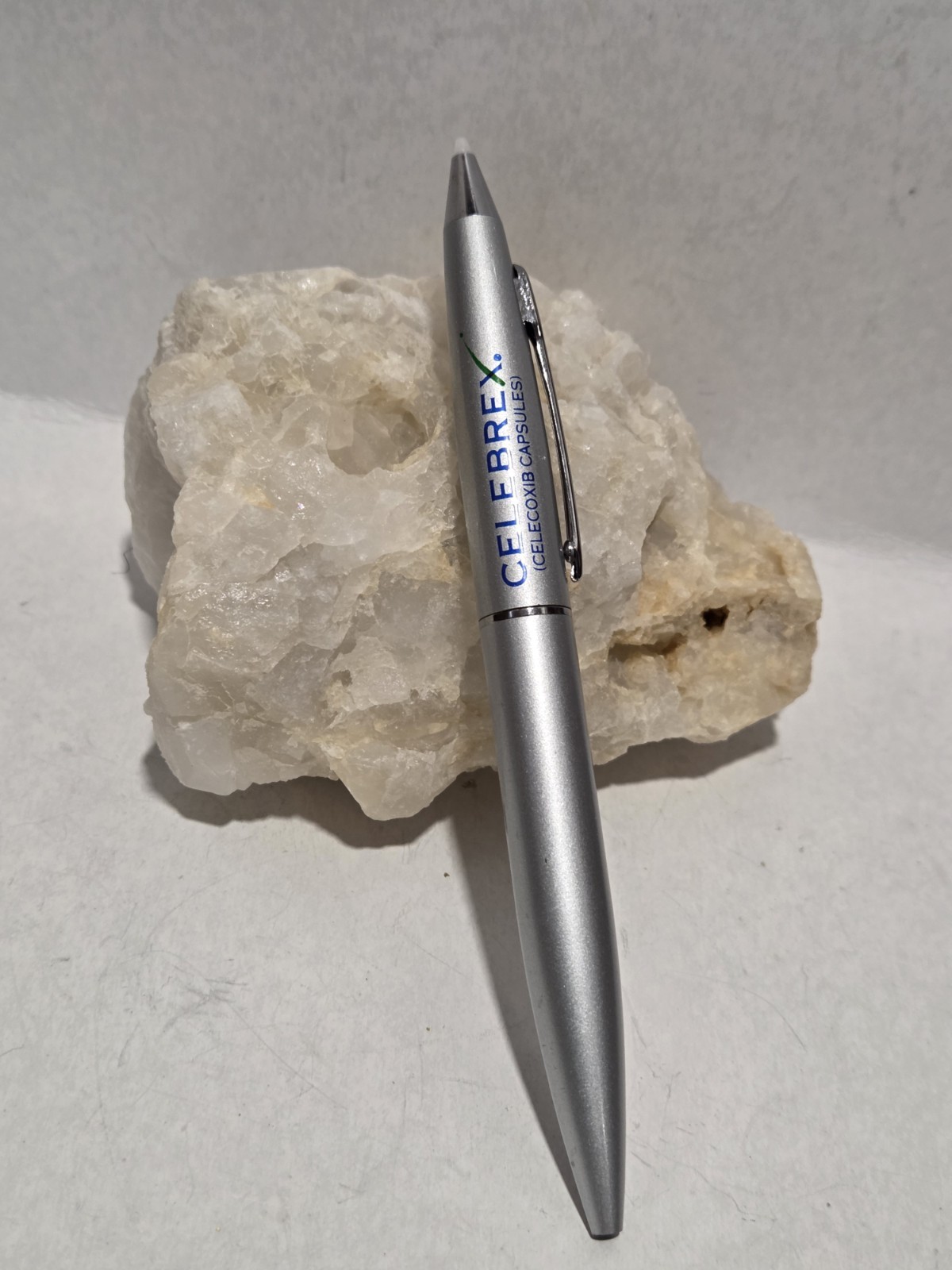 Drug Rep BEXTRA / CELEBREX Collectible Heavy Metal Pen RARE with Stylus tip