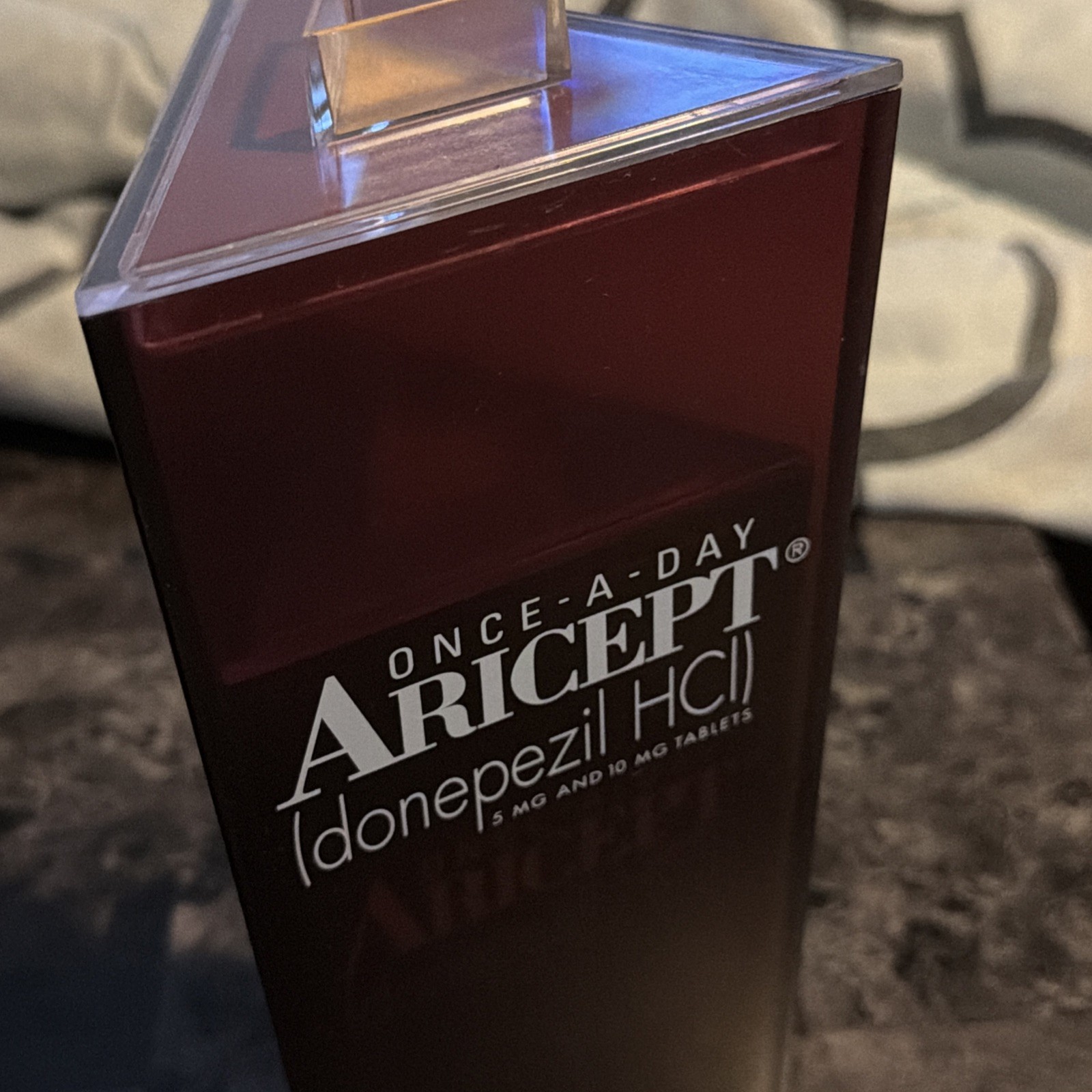 Aricept (Pfizer & Eisai) Drug Rep Promo Nesting Box 2000s Unique