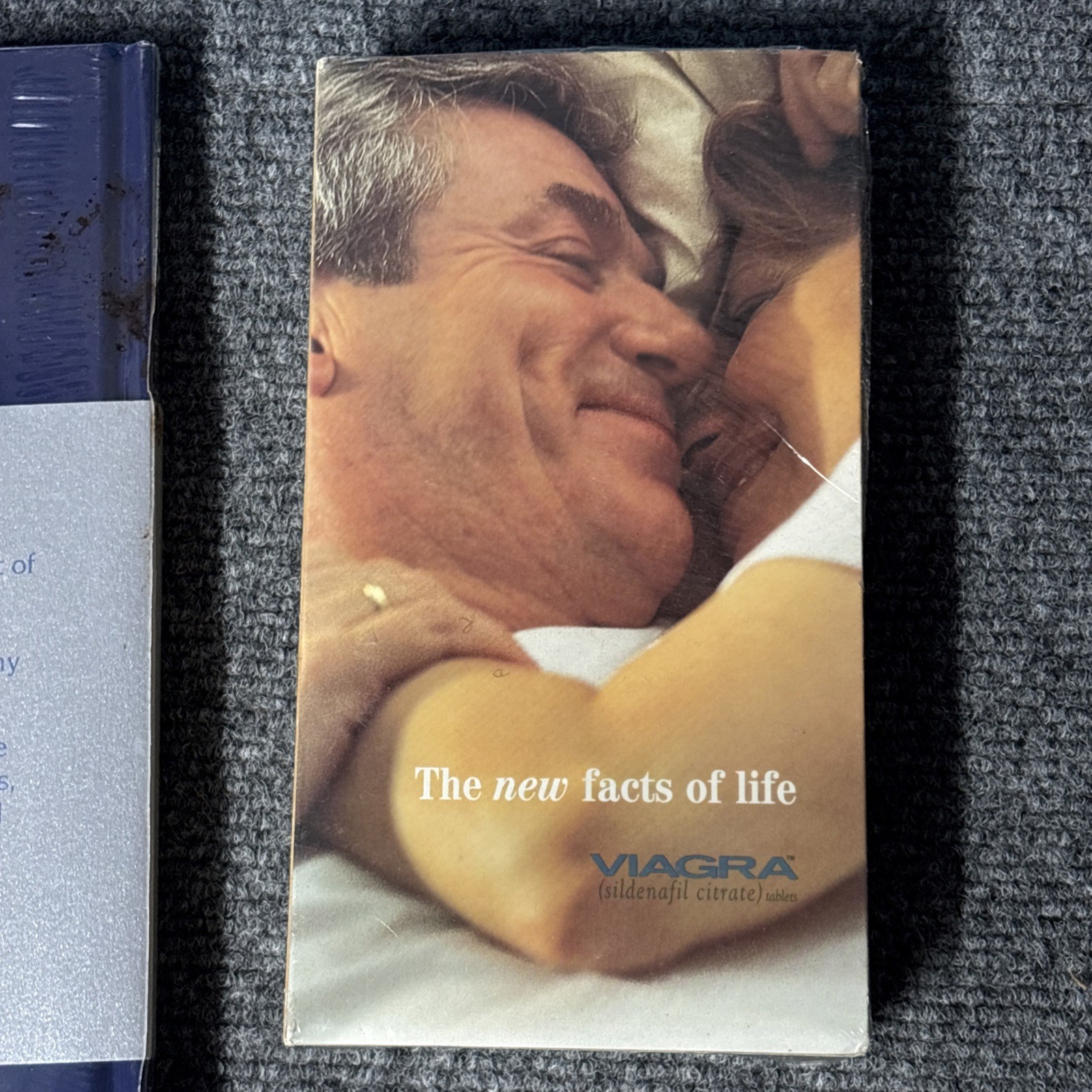 Viagra Promotional Media Lot Books DVD VHS Two Sealed