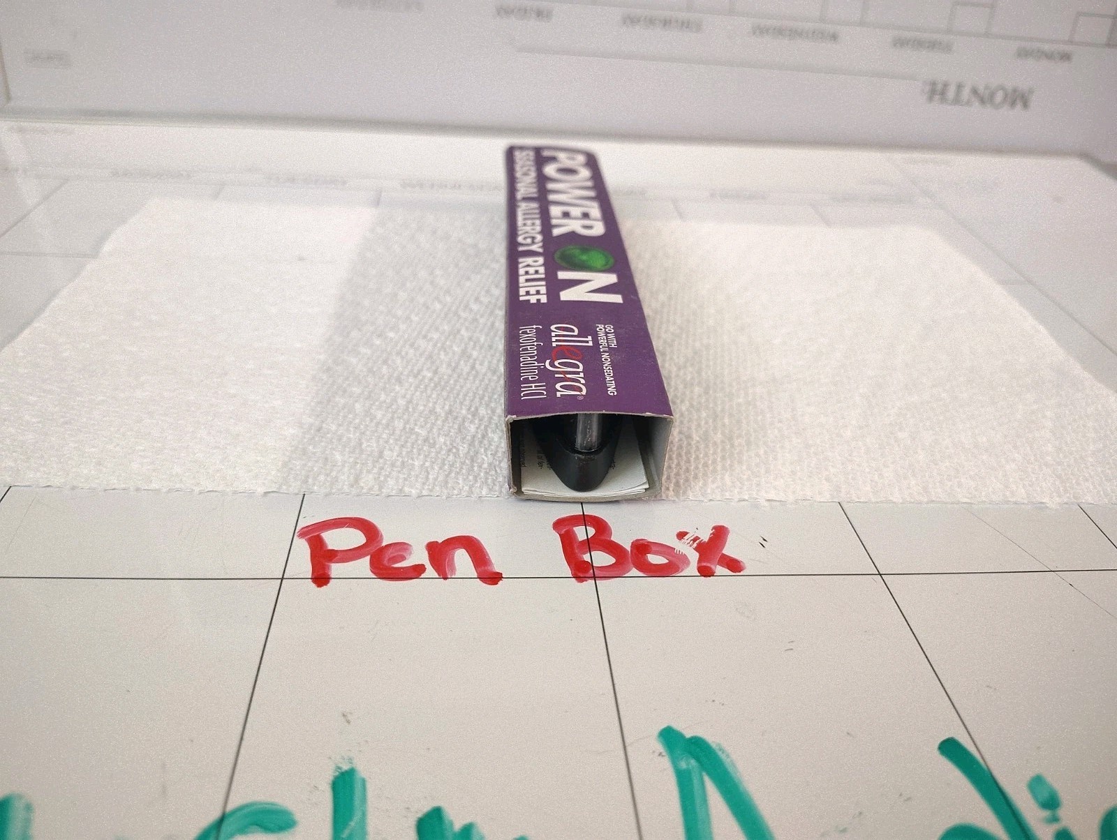 ALLEGRA PEN – Pharma Swag – Drug Rep “LIGHT UP” Pen w/ Case, Box & Insert NEW
