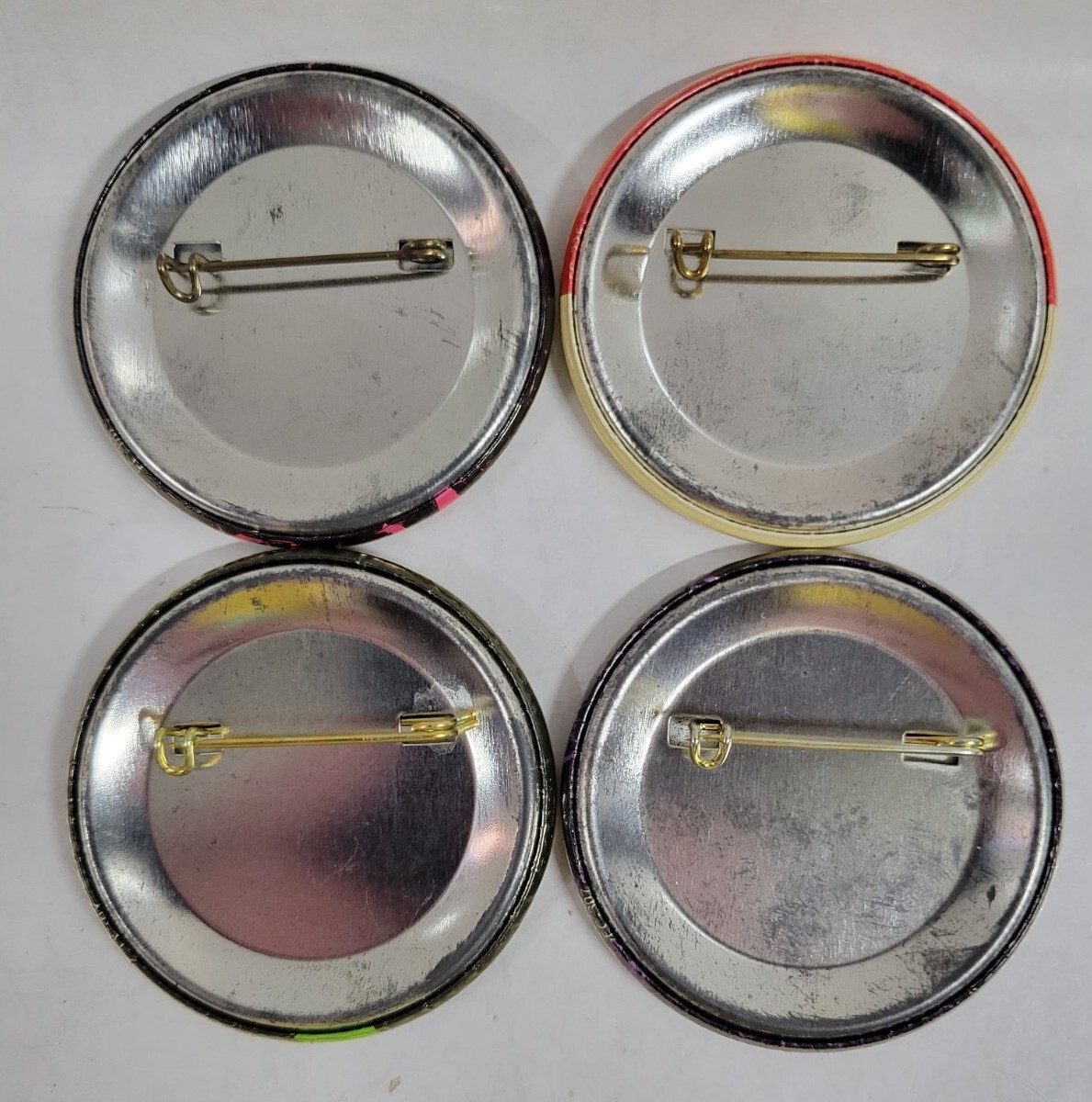 Vtg Lot of 4 Empirin Codeine “Hit Hard Hit Fast” Pharmaceutical Button/Pinback