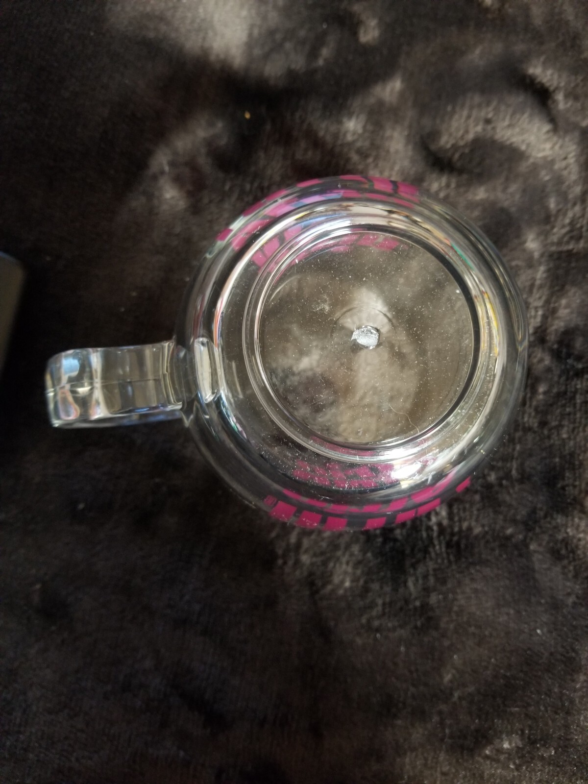 Afrin Coffee Mug Cup Pharmaceutical Drug Rep Promo Clear Acrylic