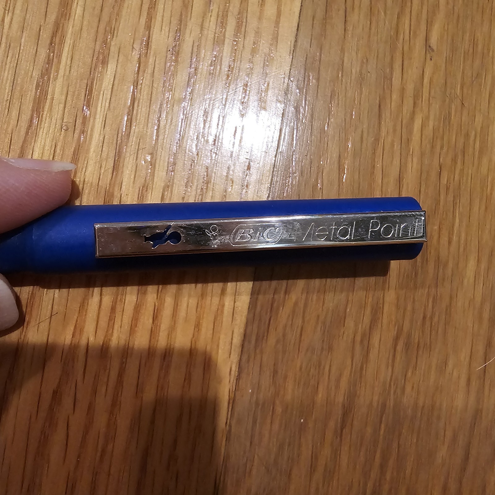 PROZAC FLUOXETINE HCL Pharmaceutical Drug Rep Marker Vintage Blue BIC READ Prop