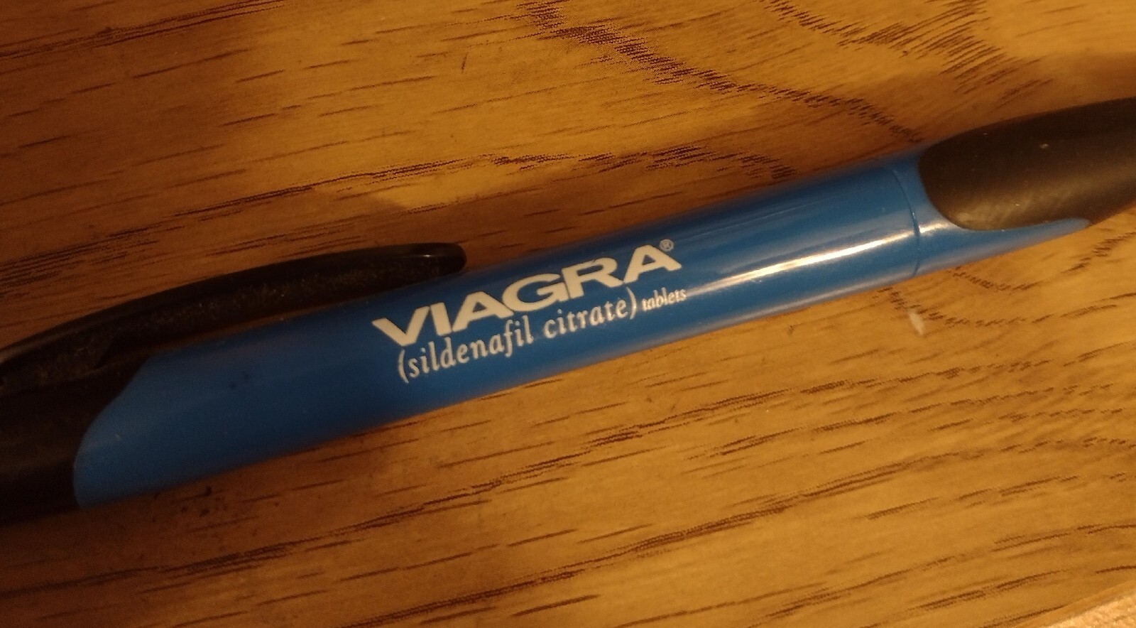 Viagra Pill Pharmaceutical Pharma Ad Advertising Promotional Drug Rep Ink Pen