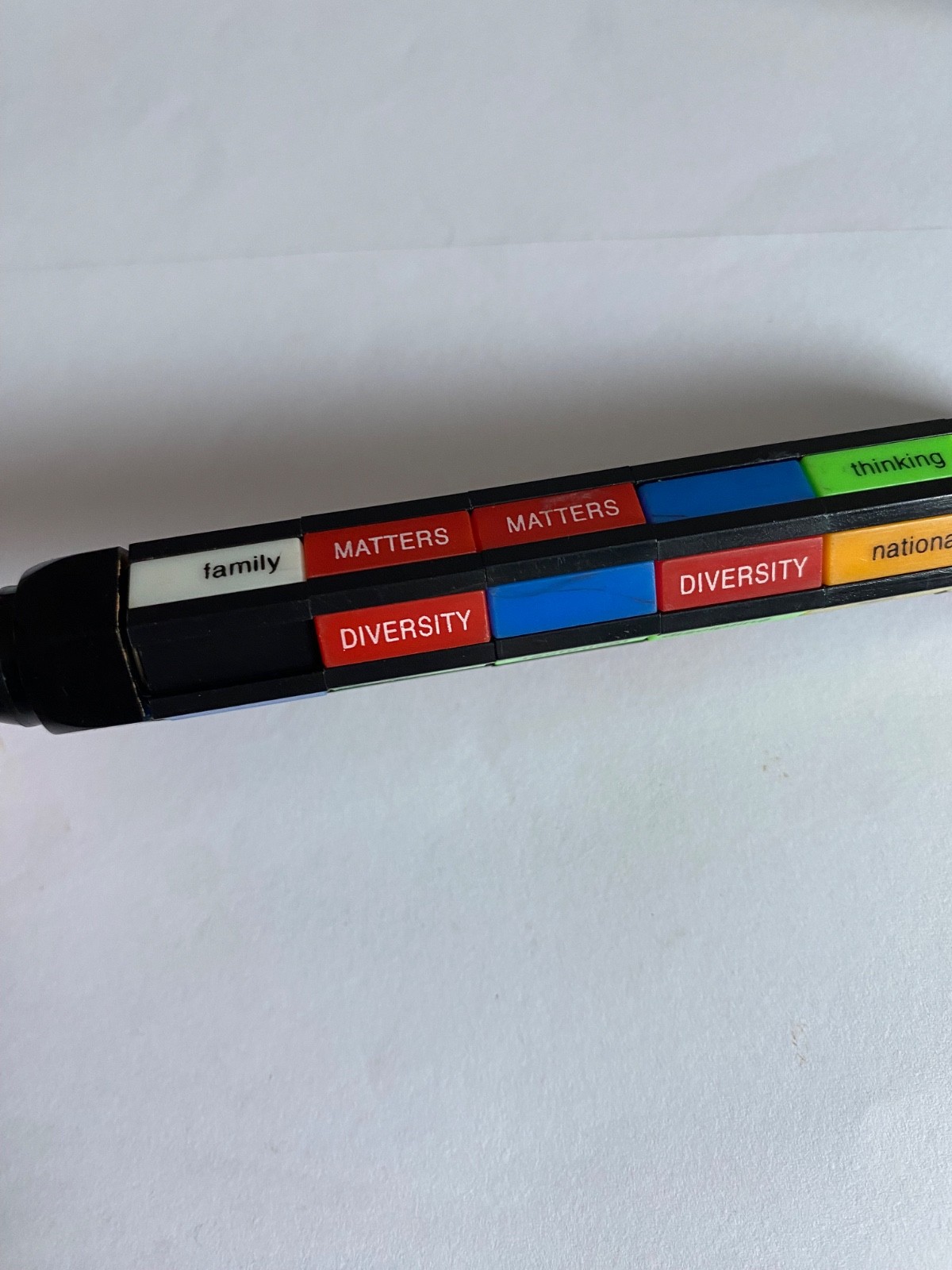 Vintage Multi Word / Color Base Pen