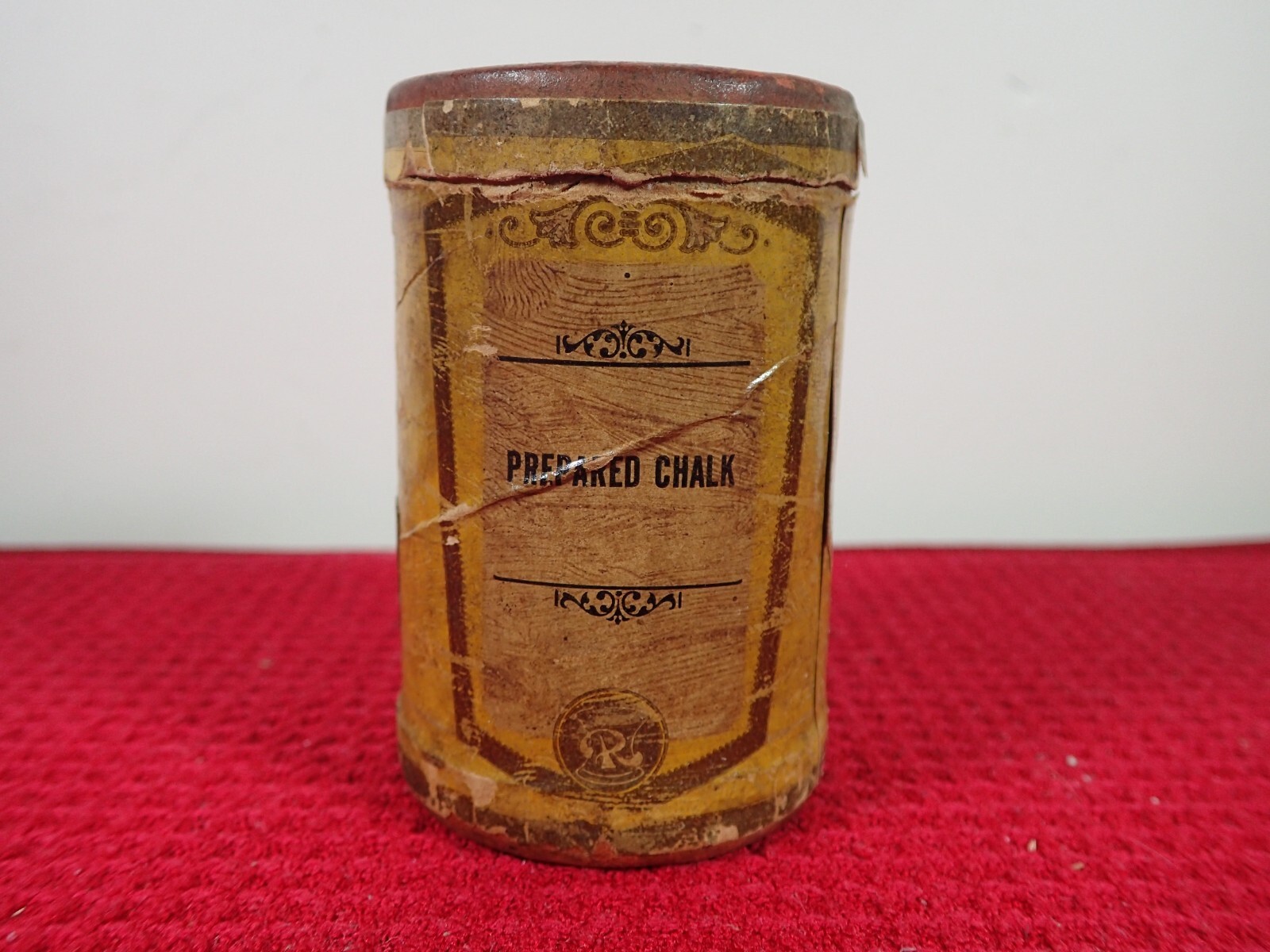 Vintage Read Drug & Chemical Co. Prepared Chalk Container Pharmacy Store