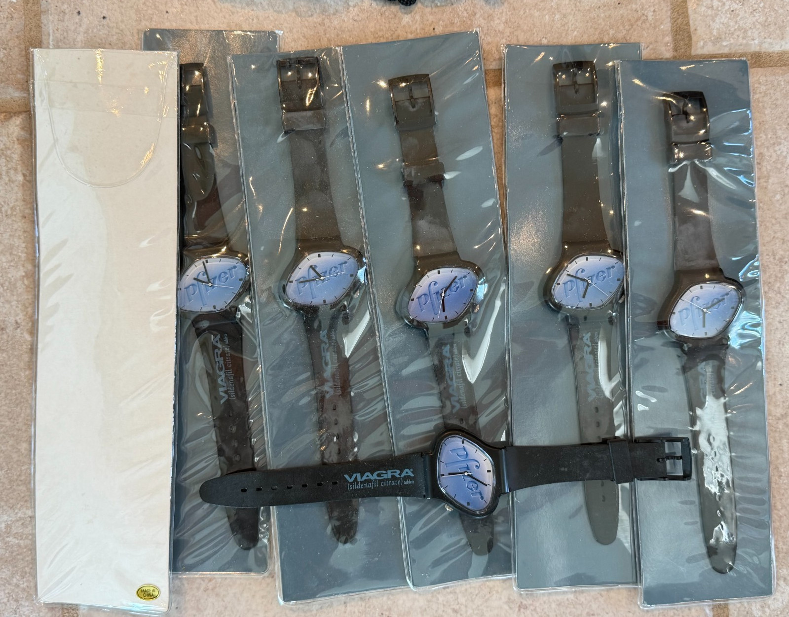 HUGE Rare Authentic Pfizer Viagra Promotional Collection – New Old Stock (NOS)