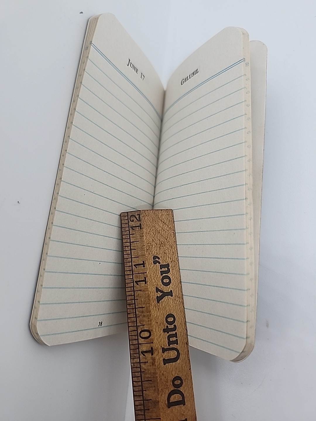 June & July 1955 Warner Chilcott Products Promotional Doctor Memo Book