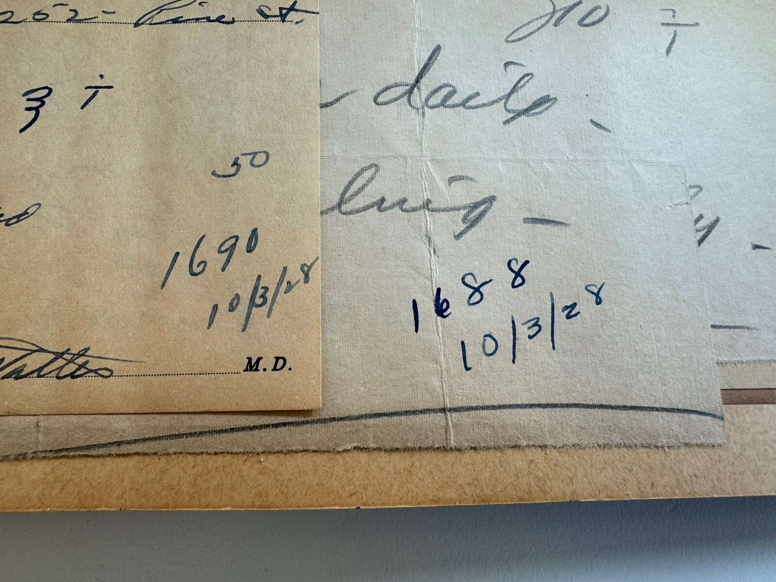 VTG Prescription Rx Pad Book Paper Apothecary Druggist Pharmacy Medicine 1928-29