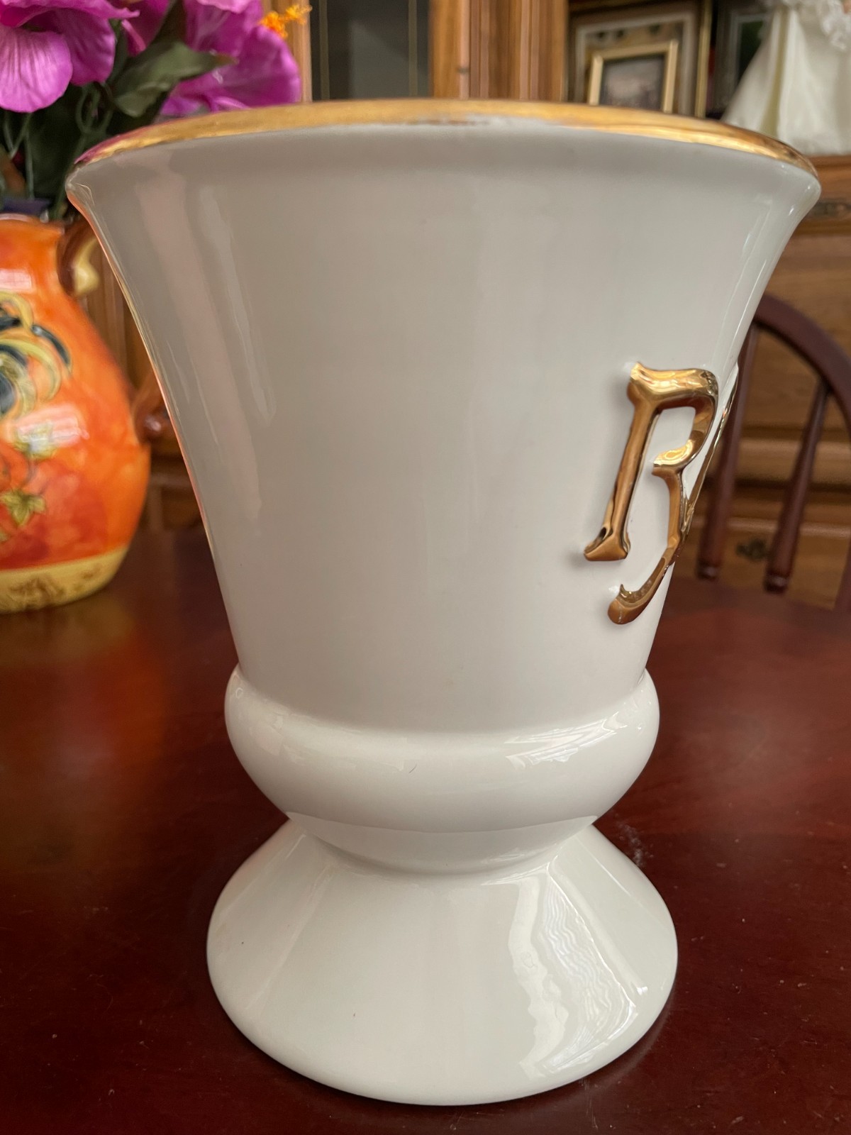 Vintage Owens Illinois RX Porcelain Pharmacy Apothecary Mortar Prop Halloween
