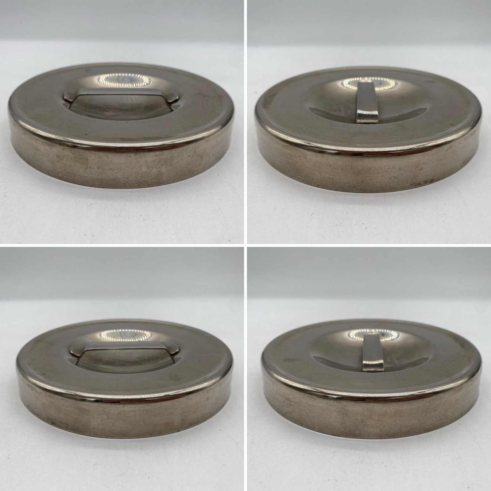 Vollrath Stainless Steel Canister With Medical Lid – Set of 2 – 8802 & 8803