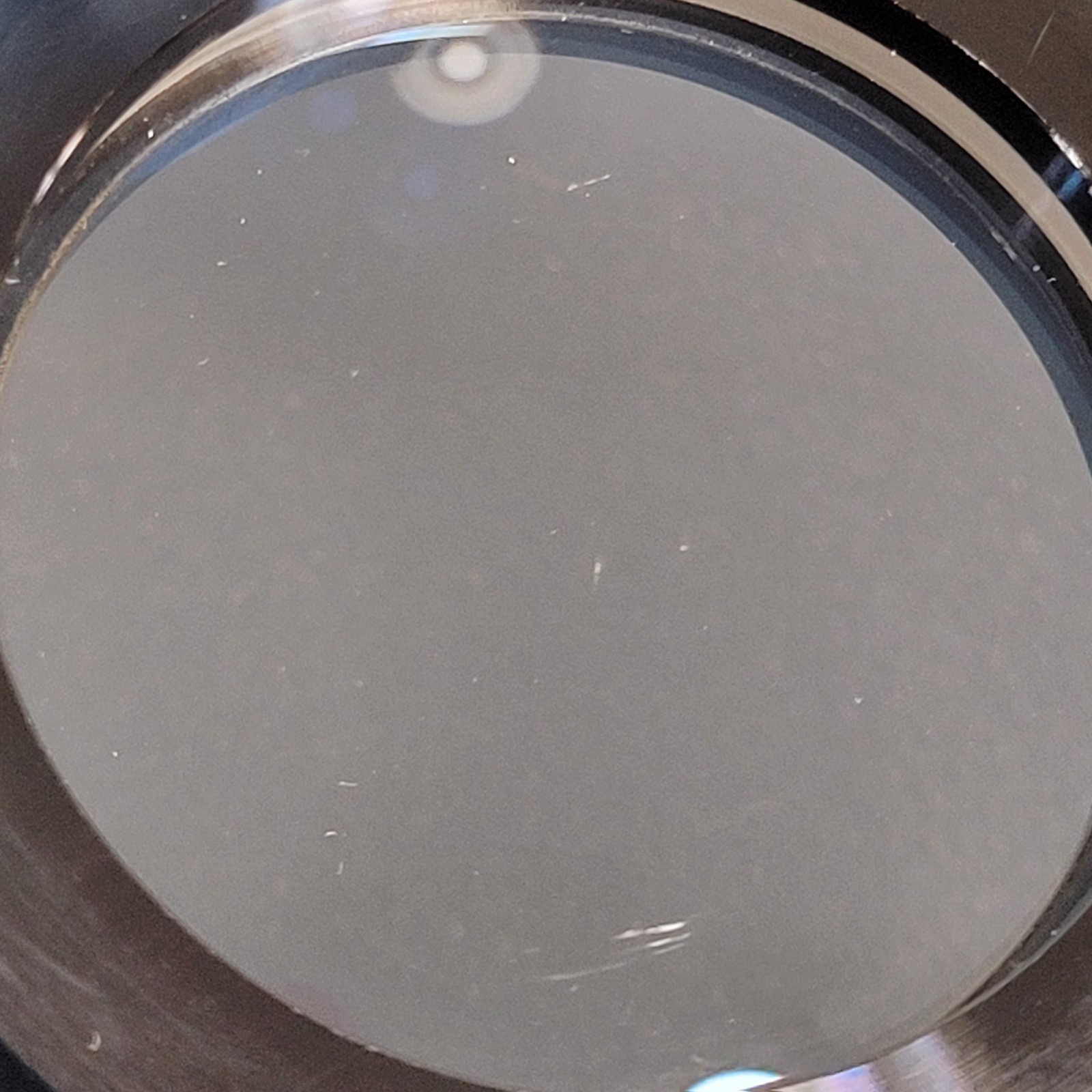 Melles Griot f/211mm 26mm Circular Convex Lens For Optical Applications