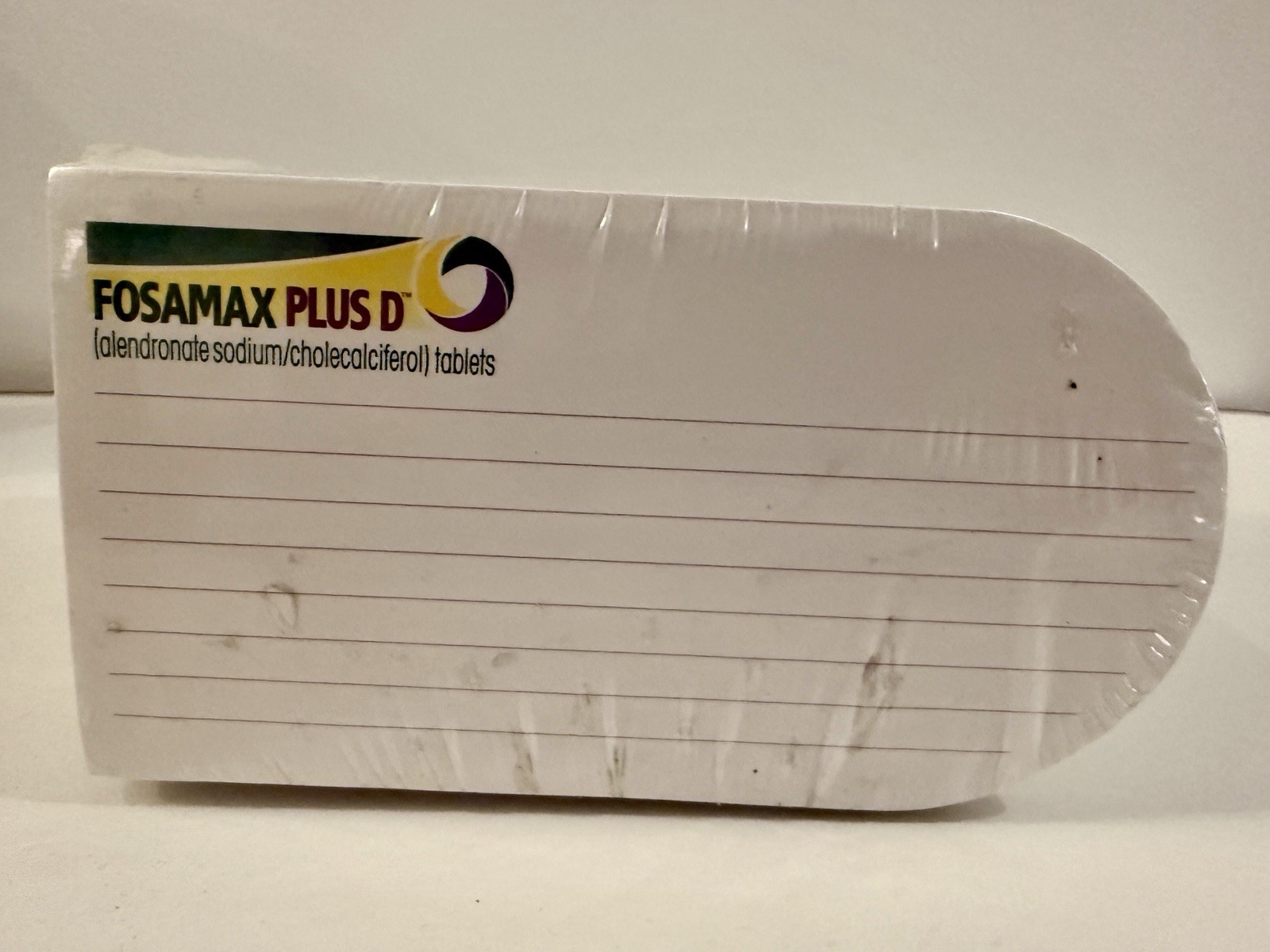 Lot of 10 Fosamax Plus D Pharmaceutical Promo Notepads Merck 2005 Sealed NEW