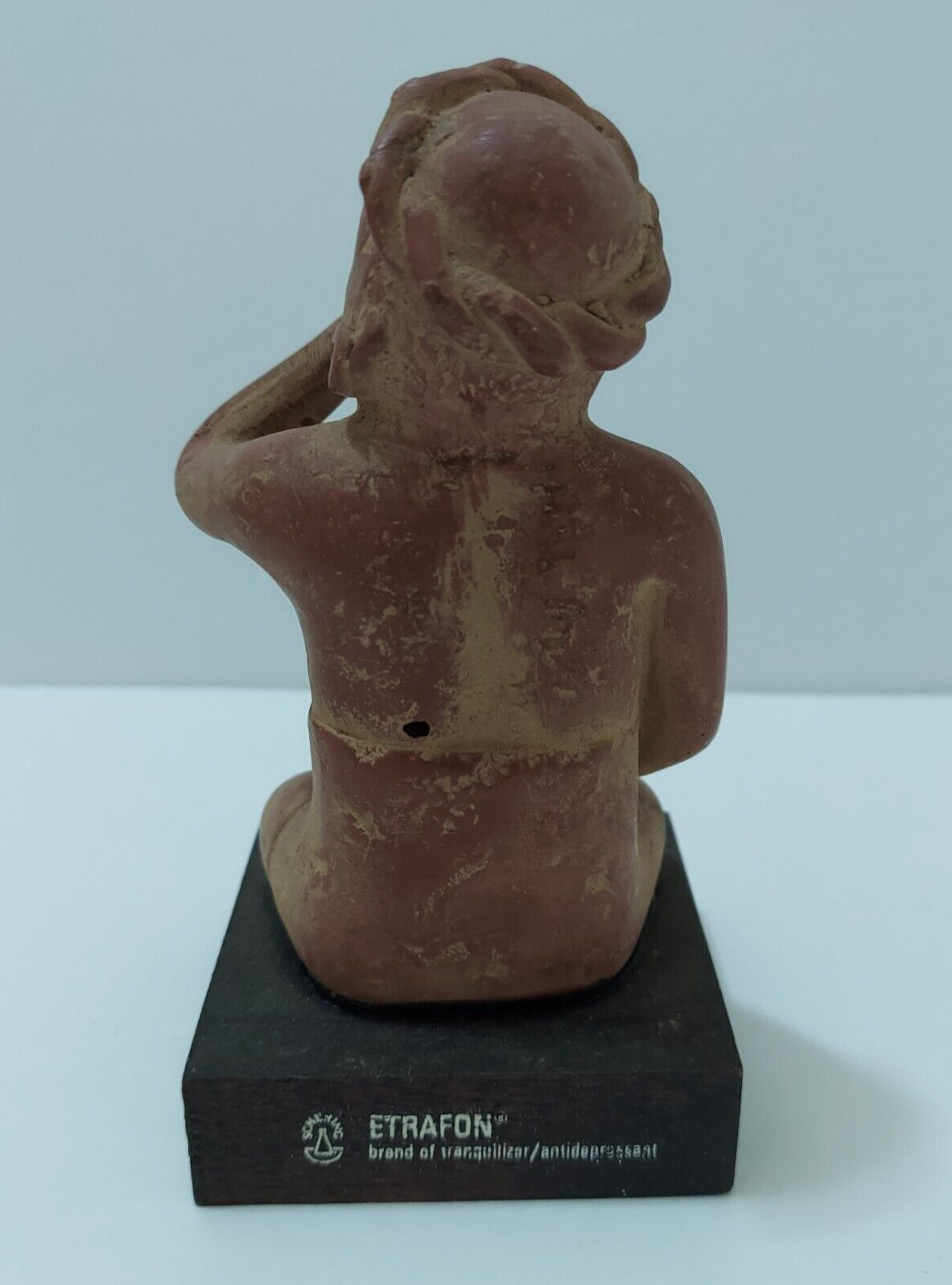 Etrafon Promo Clay Figurine (Mexico ca 800 AD) – Portrait Of Anxiety/Depression