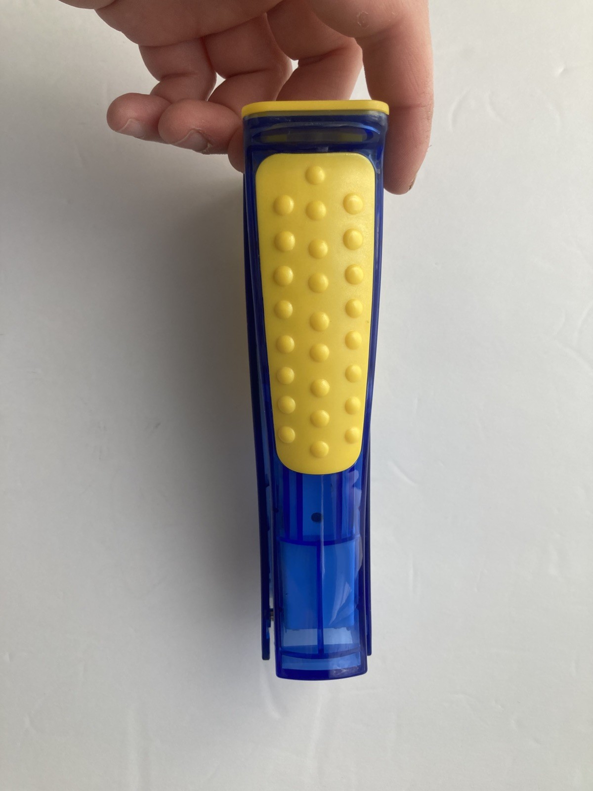 TriCor Stapler Drug Rep Promo Swag 2000s Blue Yellow Collector