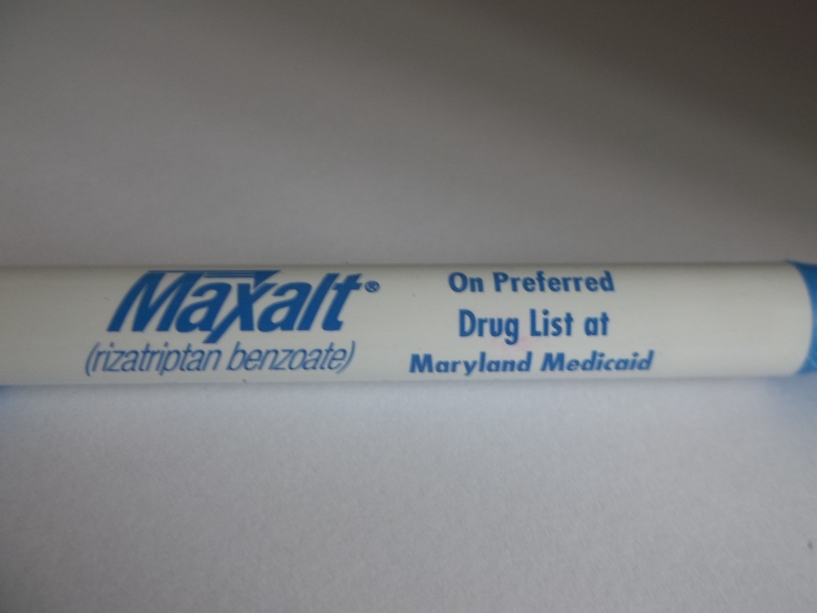 MAXALT Promotional Pen Plastic Medium Weight w/Rubberized Grip