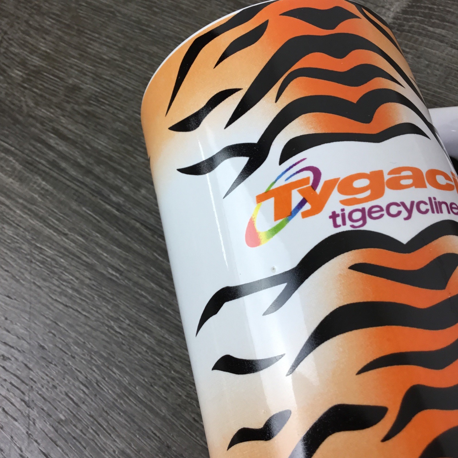 Tygacil Drug Rep Promo Coffee Mug Cup Wyeth Pharmaceutical Pharma Tigecycline IV