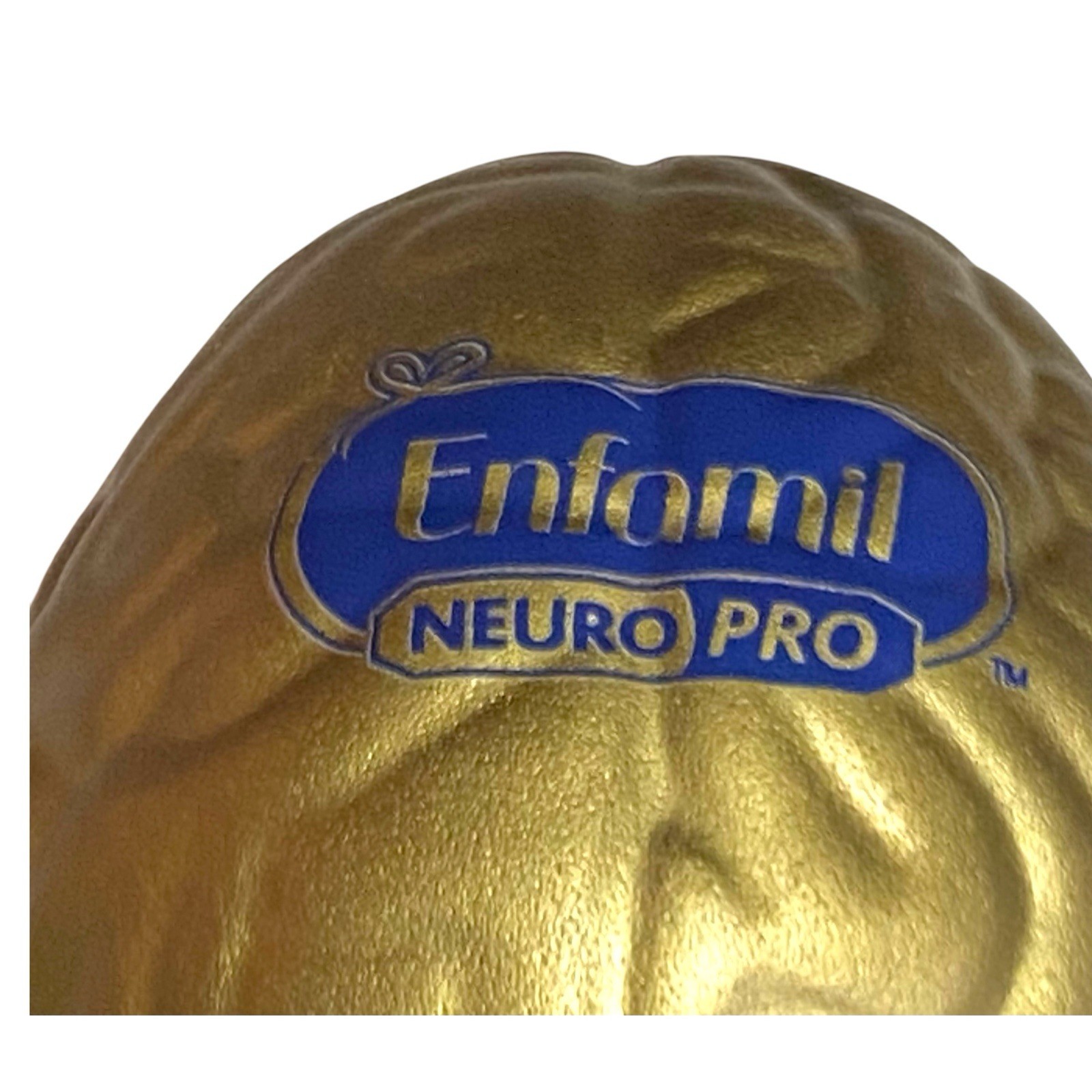 Pharmacy Pill Enfamil NeuroPro Brain Stress Ball Gold Medical Promo Collectible