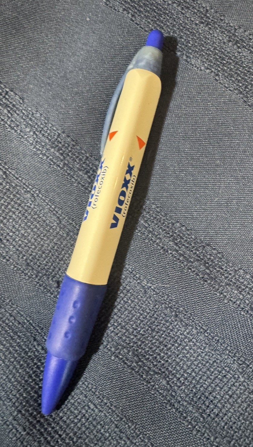 PHARMACEUTICAL PROMO 6 PENS: Lot Trovan Vioxx Advair Relenza Flexeril Ultracet
