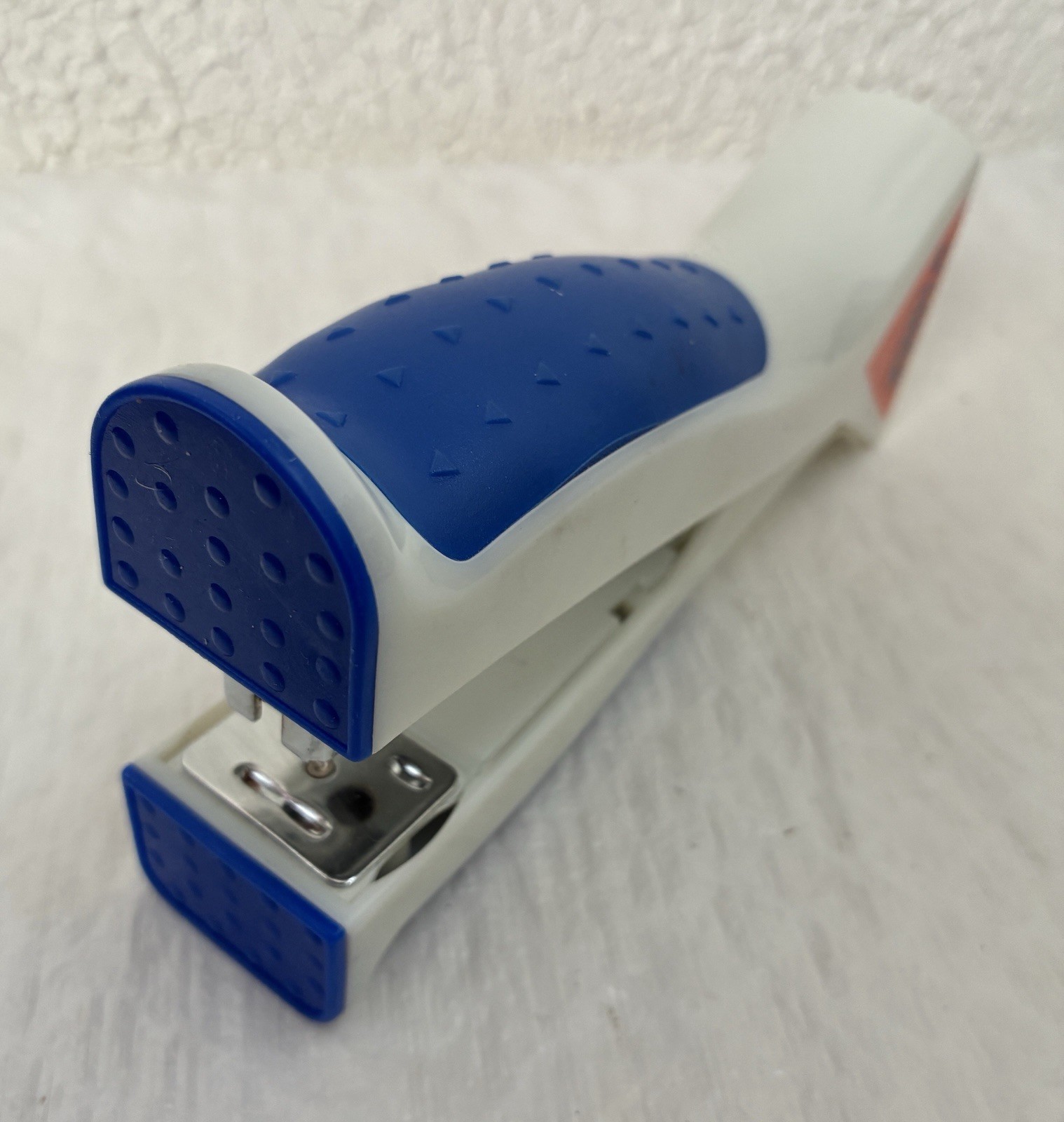 VIOXX STAPLER Drug Rep Pharmaceutical Promo Advertising Blue & Orange