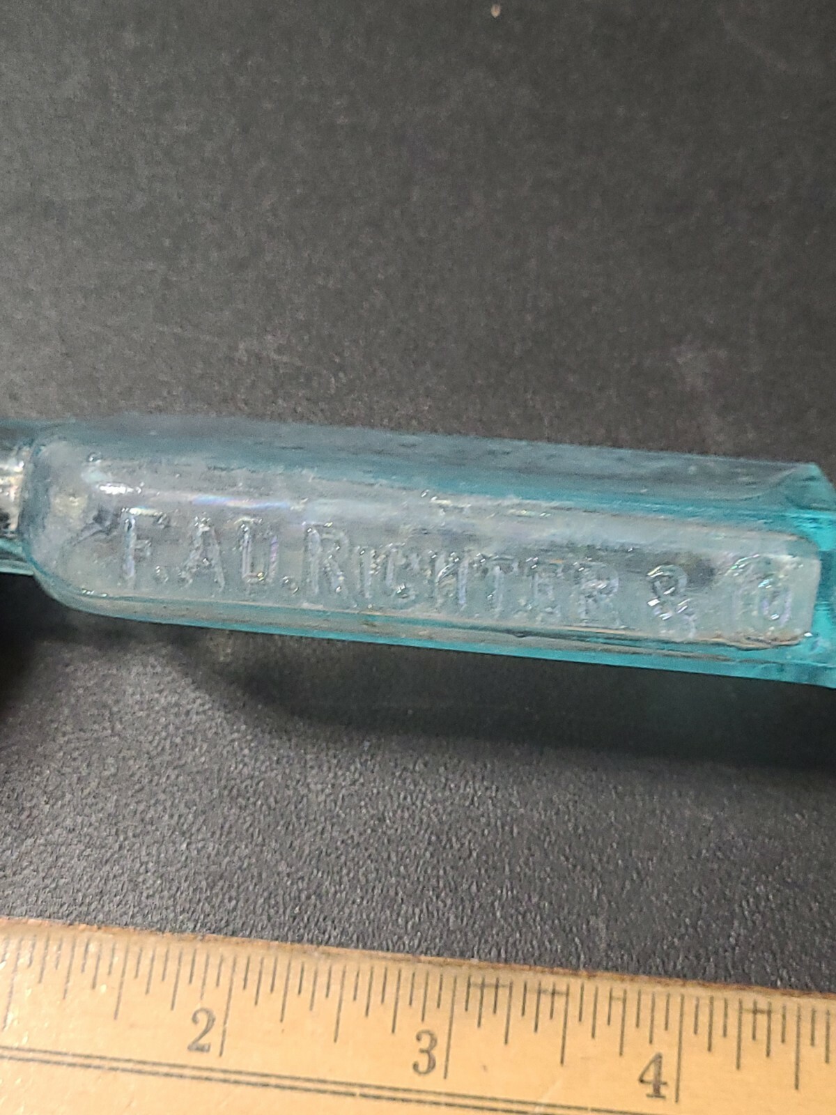 Vintage 1900s Apothecary Pharmacy Btl Anchor Logo Pain Expeller Richter Co. NYC