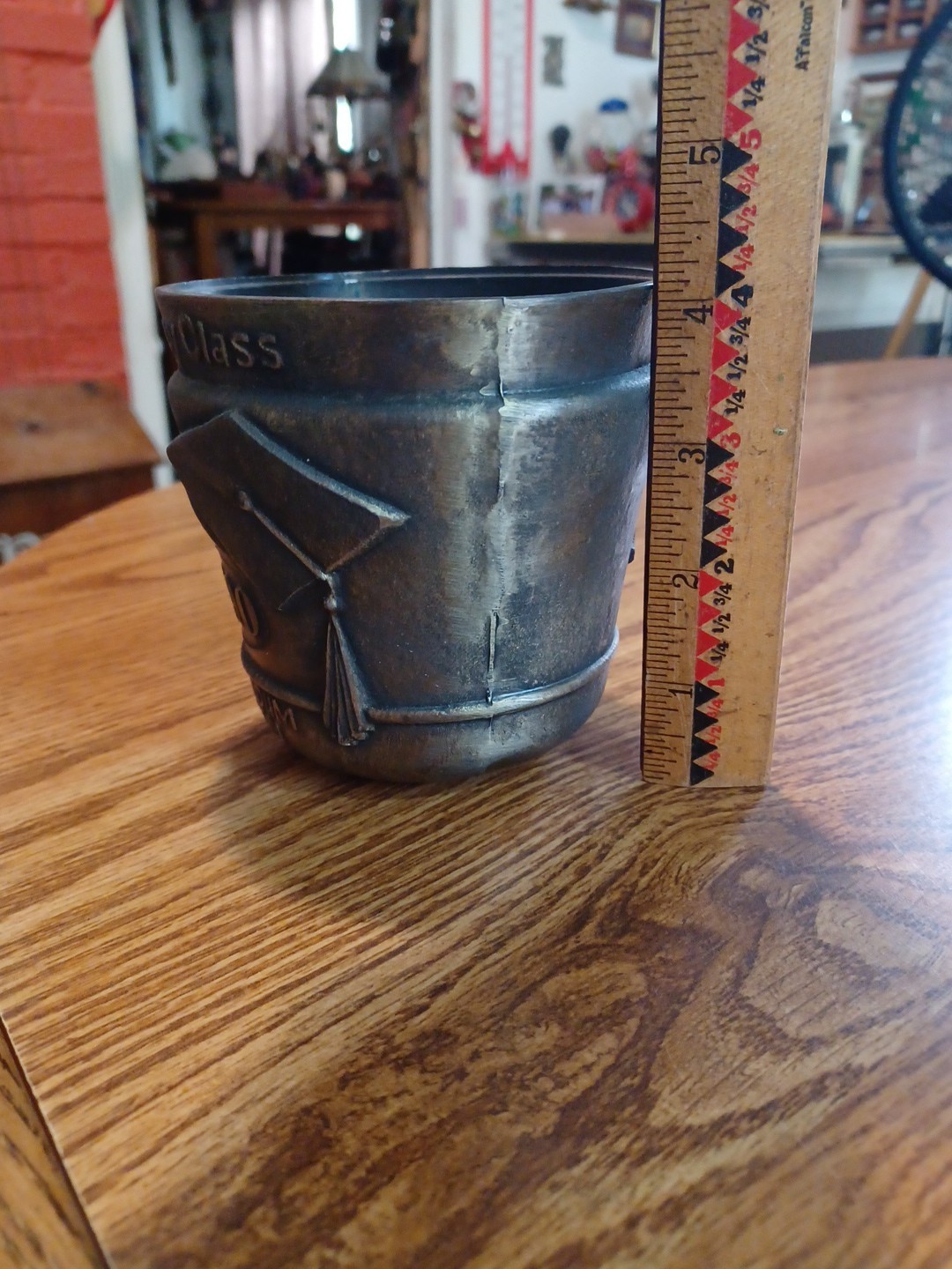 Vintage Pharmacy Class 1990 Mortar & Pestle Rx Secundum Artem Schering